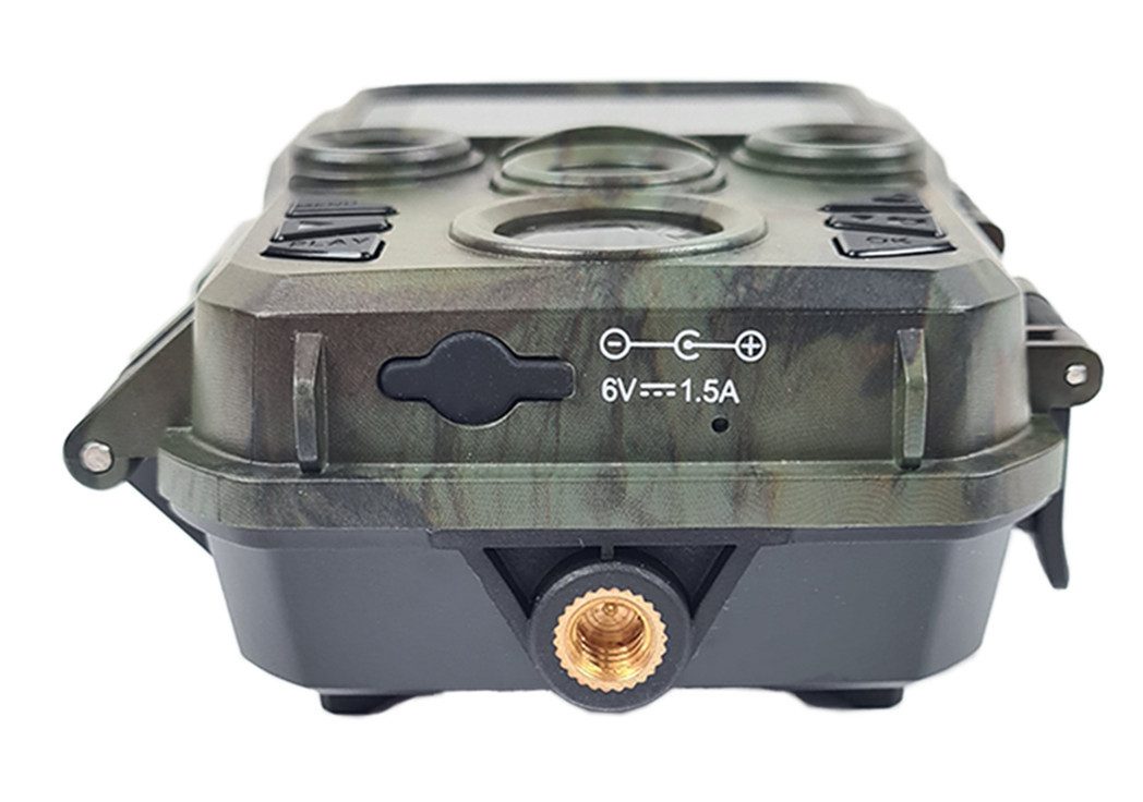 Berger & Schröter Wildkamera Mini 20 MP, 32 GB, Full HD (Revier, Wildwechsel, 24-Stunden-Überwachung, Wildbeobachtung, Wald, Kirrung, Naturbeobachtung, Zeitraffer und Wandhalterung)