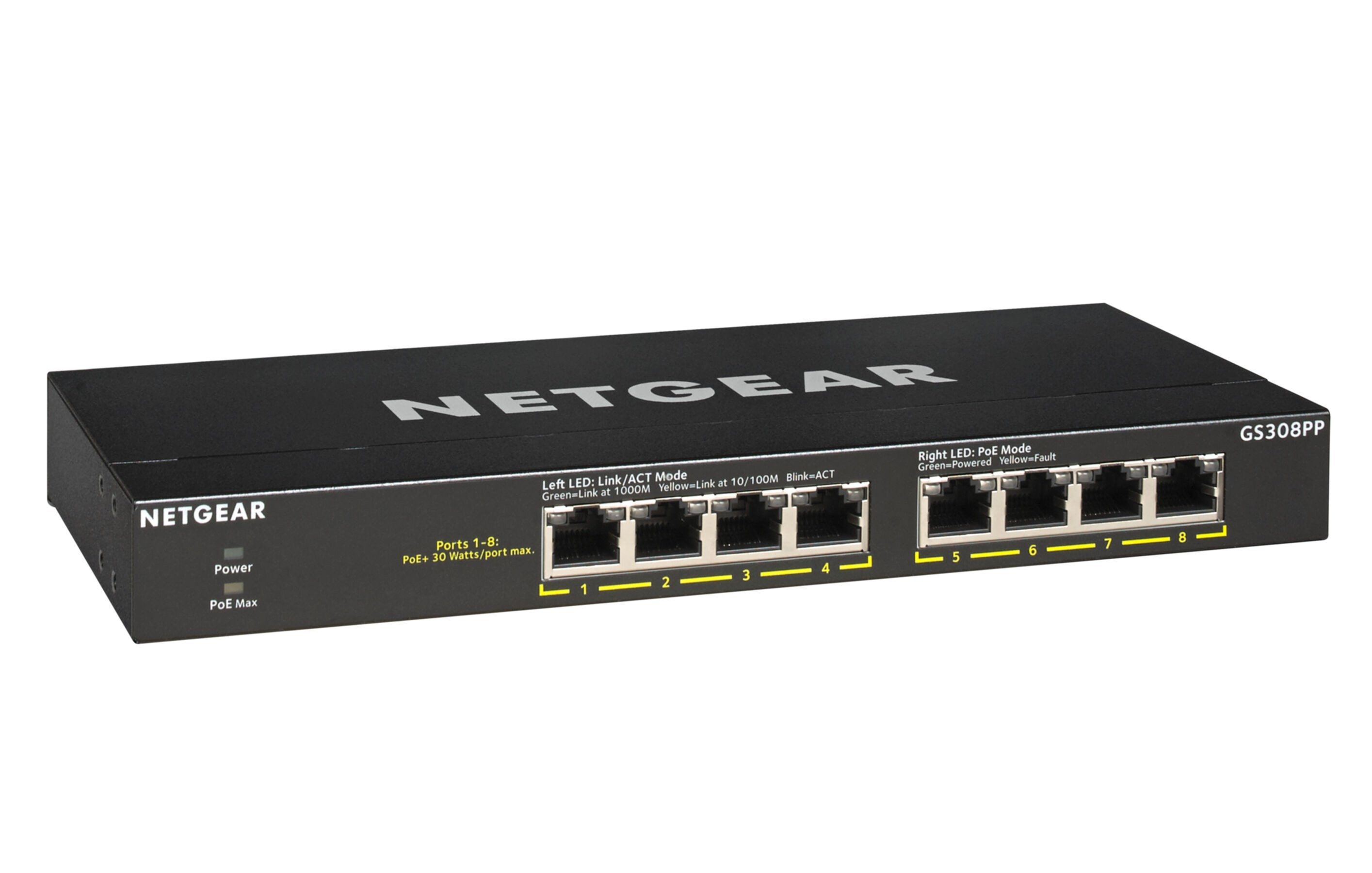 GS308PP Netzwerk-Switch