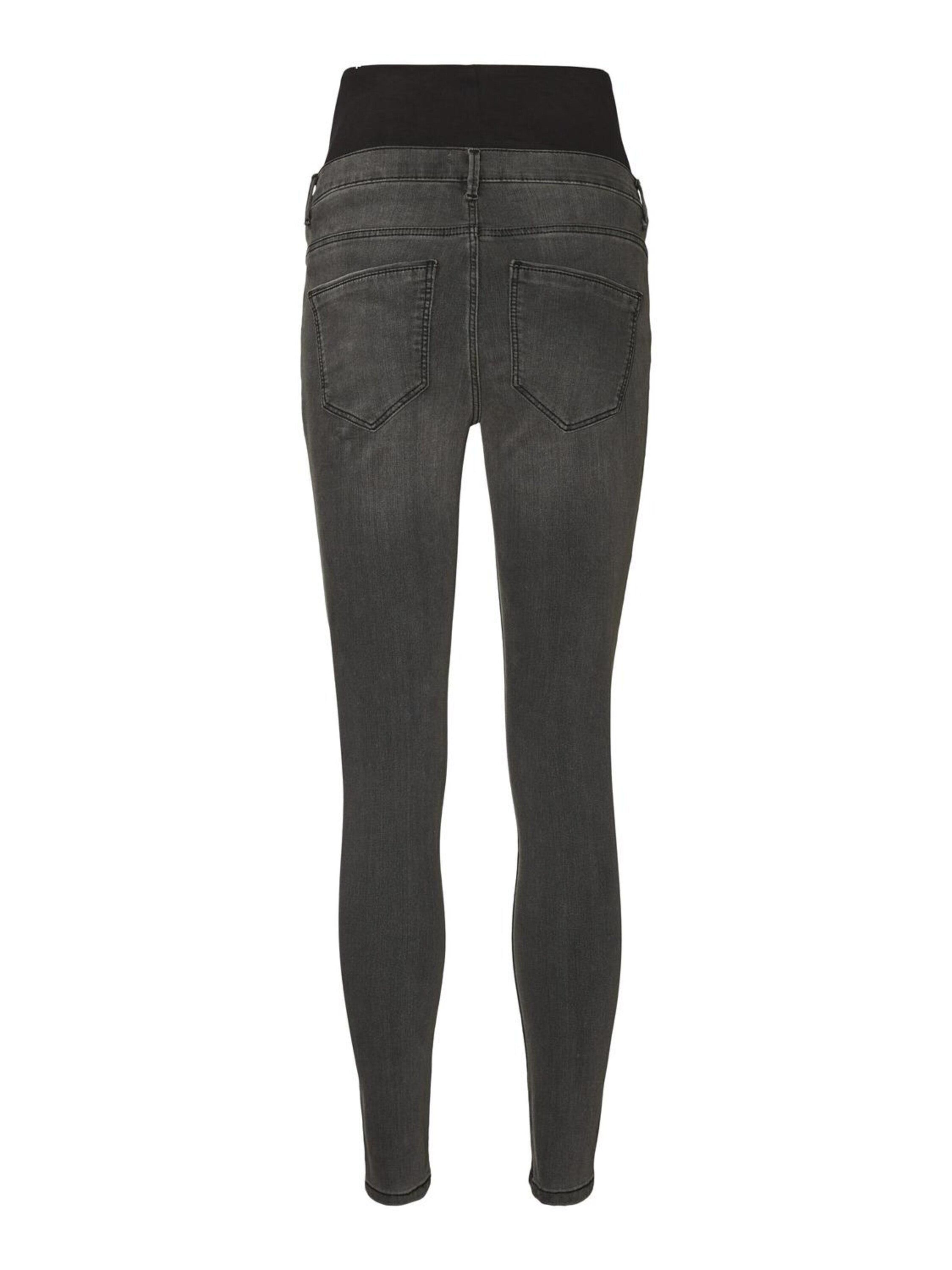 Vero Moda Maternity Regular-fit-Jeans Vmmtanya (1-tlg) Plain/ohne Details