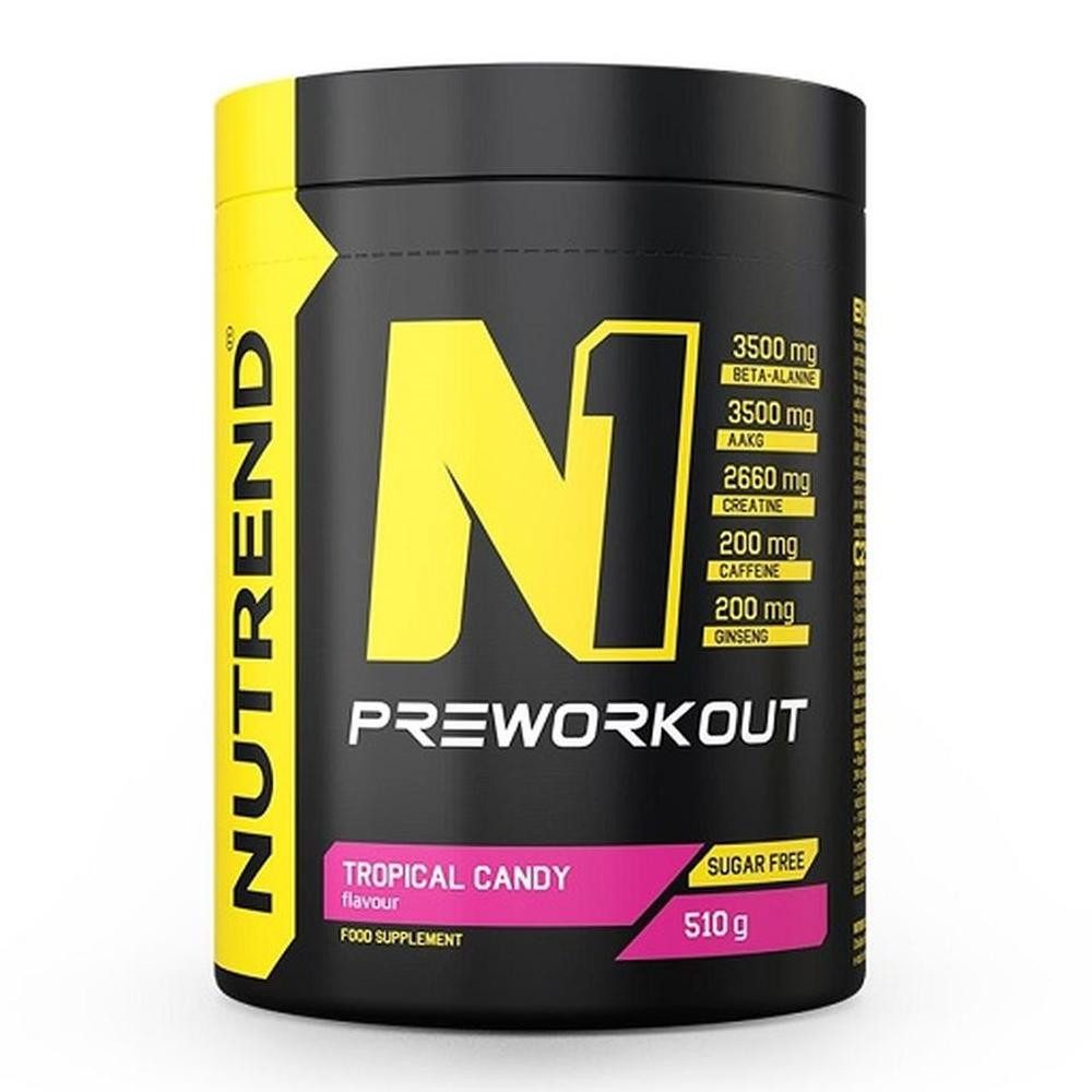 NUTREND Nutrend N1 Preworkout 510g Pulver, 510.0 g