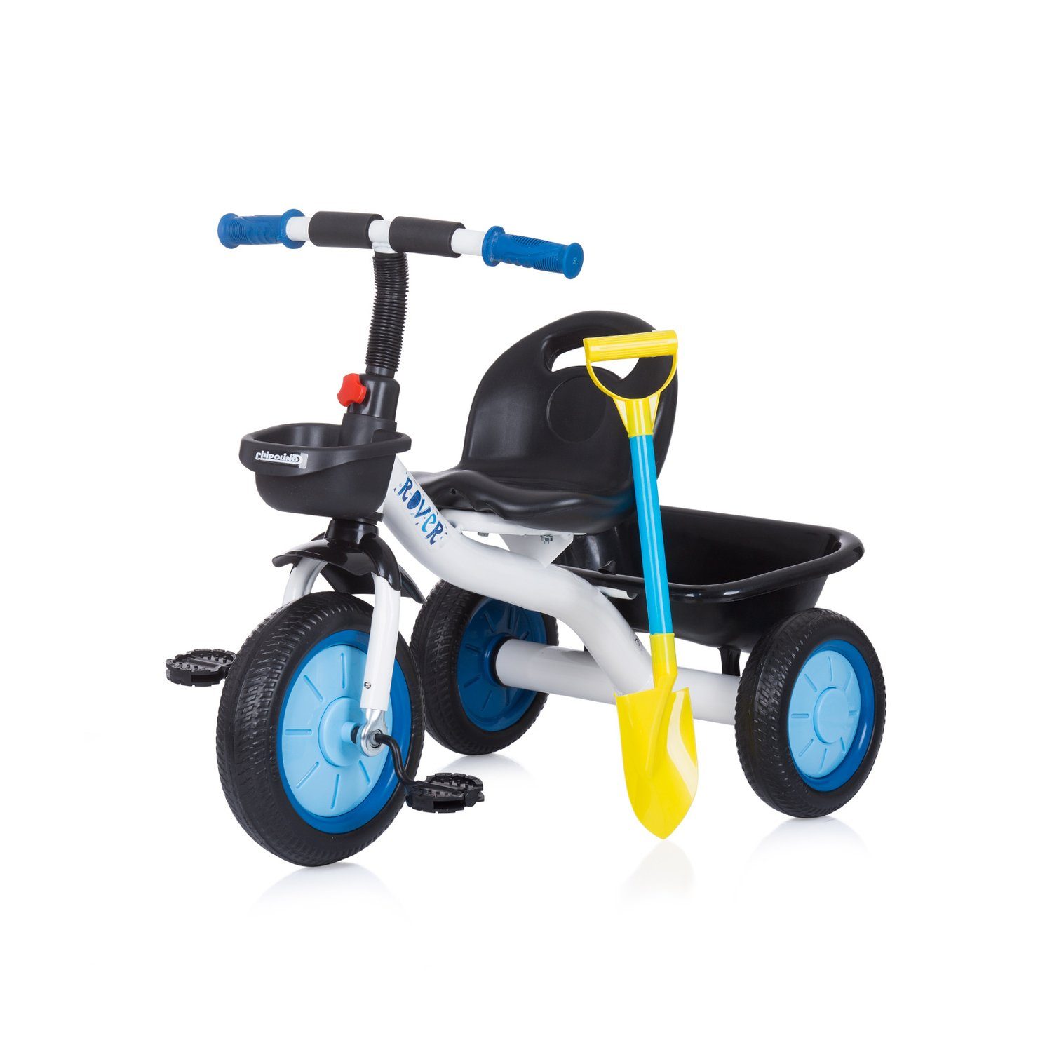 Spielzeug Dreiräder Chipolino Dreirad Dreirad Rover Pedale, Körbe, maximale Traglast 25 kg, inkl. Schaufel