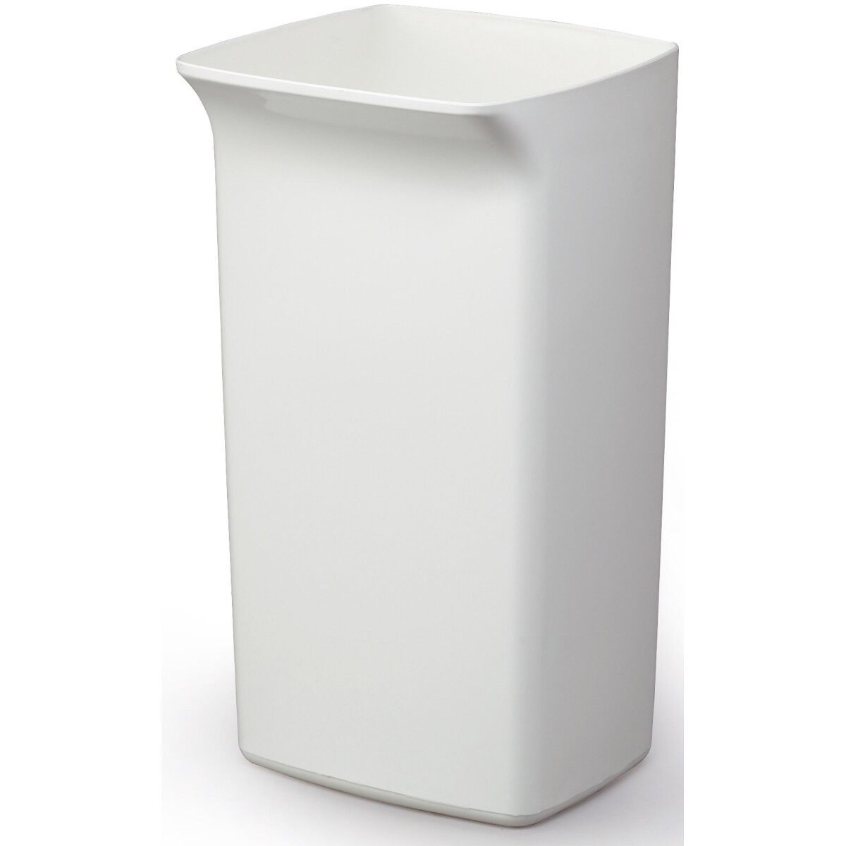 DURABLE Papierkorb Abfallbehälter Durabin Square 40 40l weiß