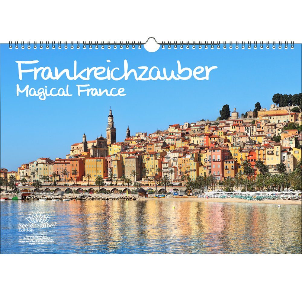 Seelenzauber ewige Kalender Frankreichzauber DIN A3 Immerwährender 