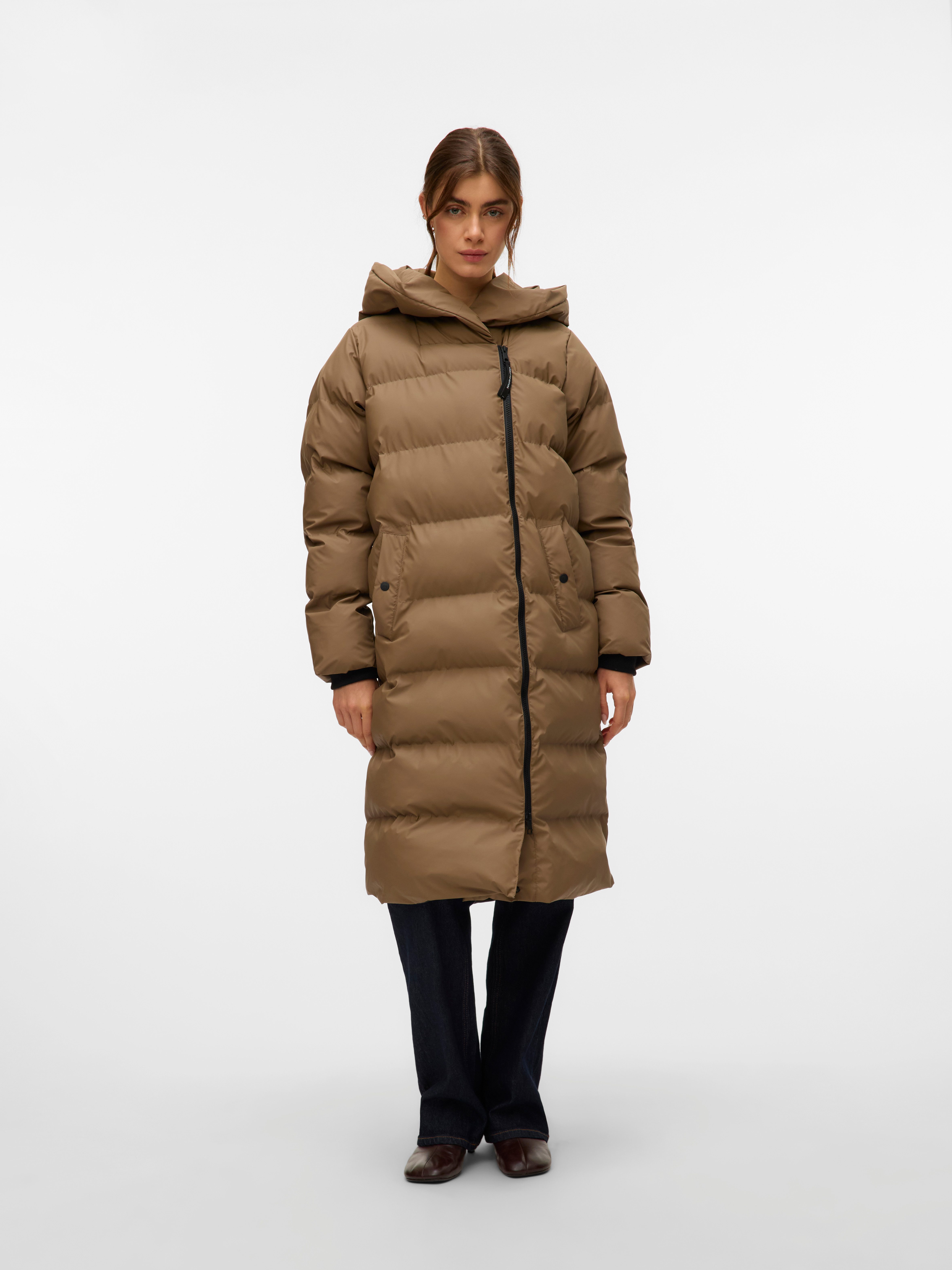 Vero Moda Steppmantel VMMIRIAM LONG COATED COAT BOO