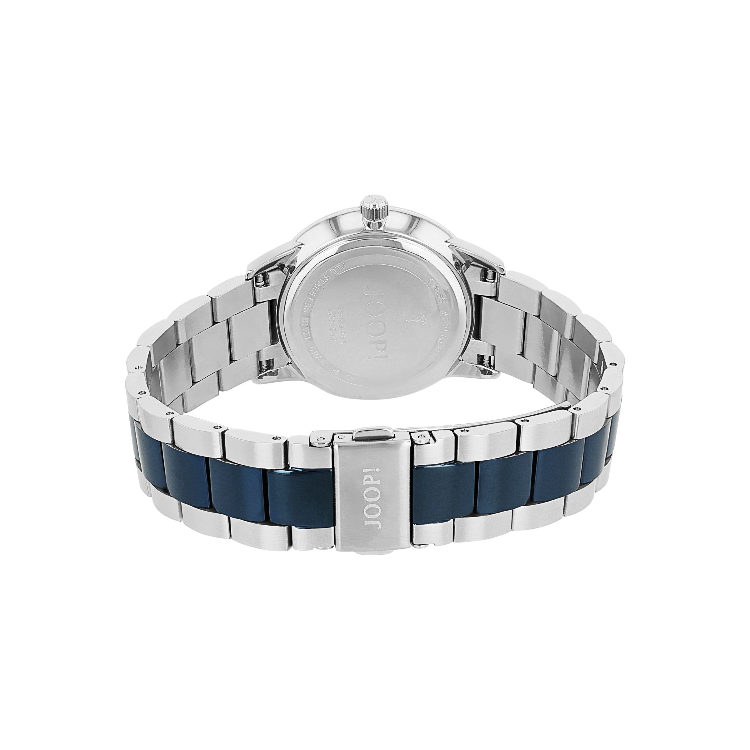 JOOP! Quarzuhr 2035050, Armbanduhr, Damenuhr, Edelstahlarmband, günstig online kaufen
