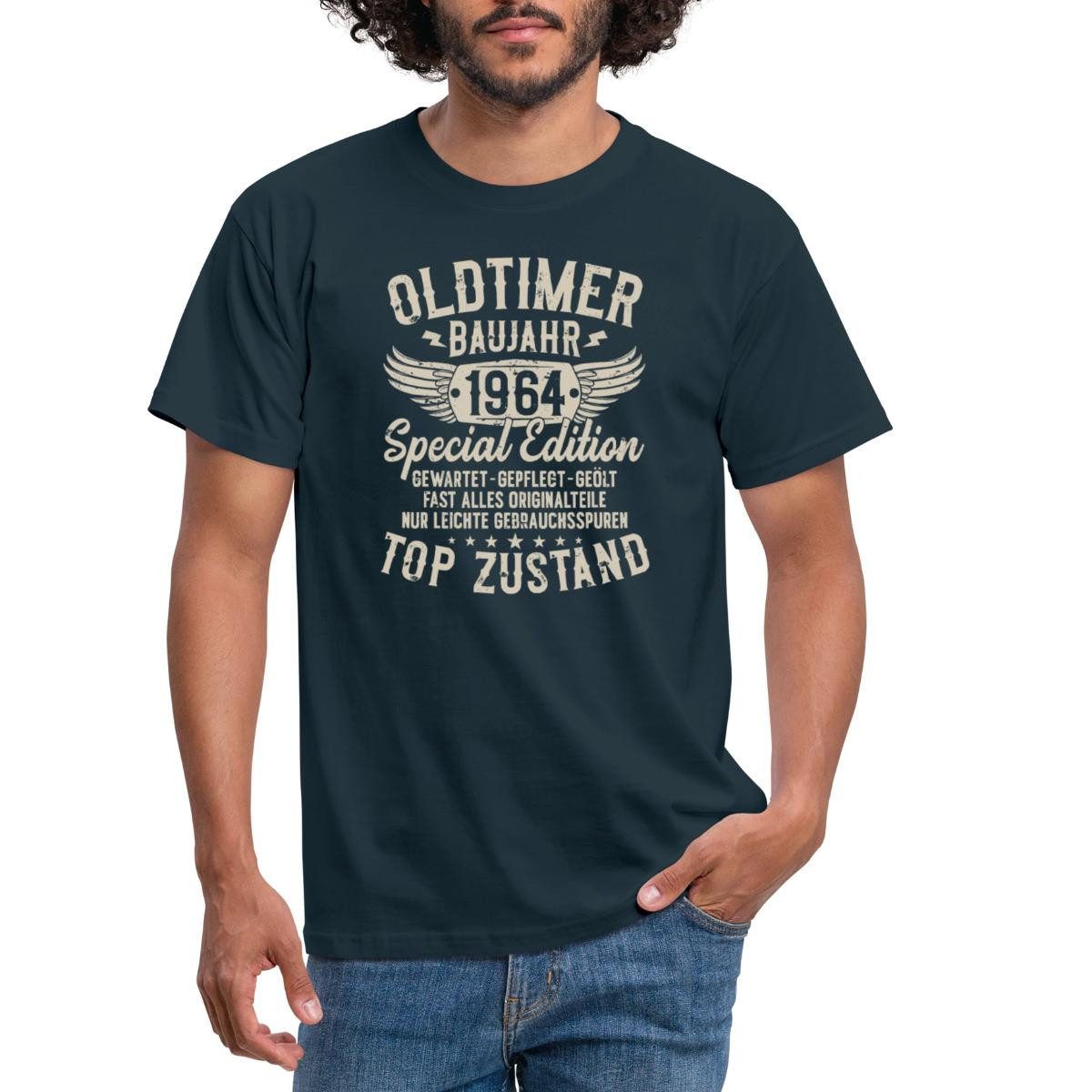 Spreadshirt T-Shirt Oldtimer Baujahr 1964 Jahrgang 60. Geburtstag Männer T- günstig online kaufen