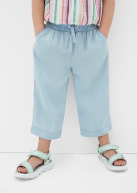 s.Oliver 5-Pocket-Jeans Jeans-Culotte / Loose Fit / Mid Rise / Wide Leg Waschung