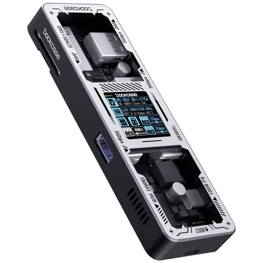 Dockcase Laptop-Dockingstation Dockcase USB-C® Dockingstation DPR71S-EB Passend für Marke Dockingsta