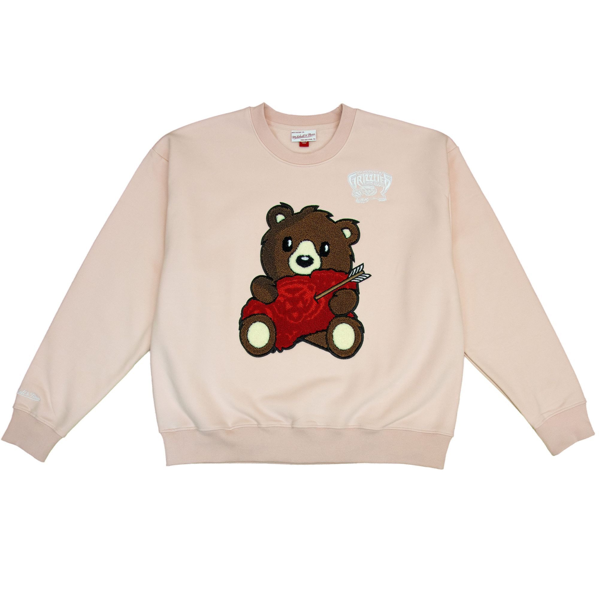 Mitchell & Ness Rundhalspullover Boxy LOVE Vancouver Grizzlies