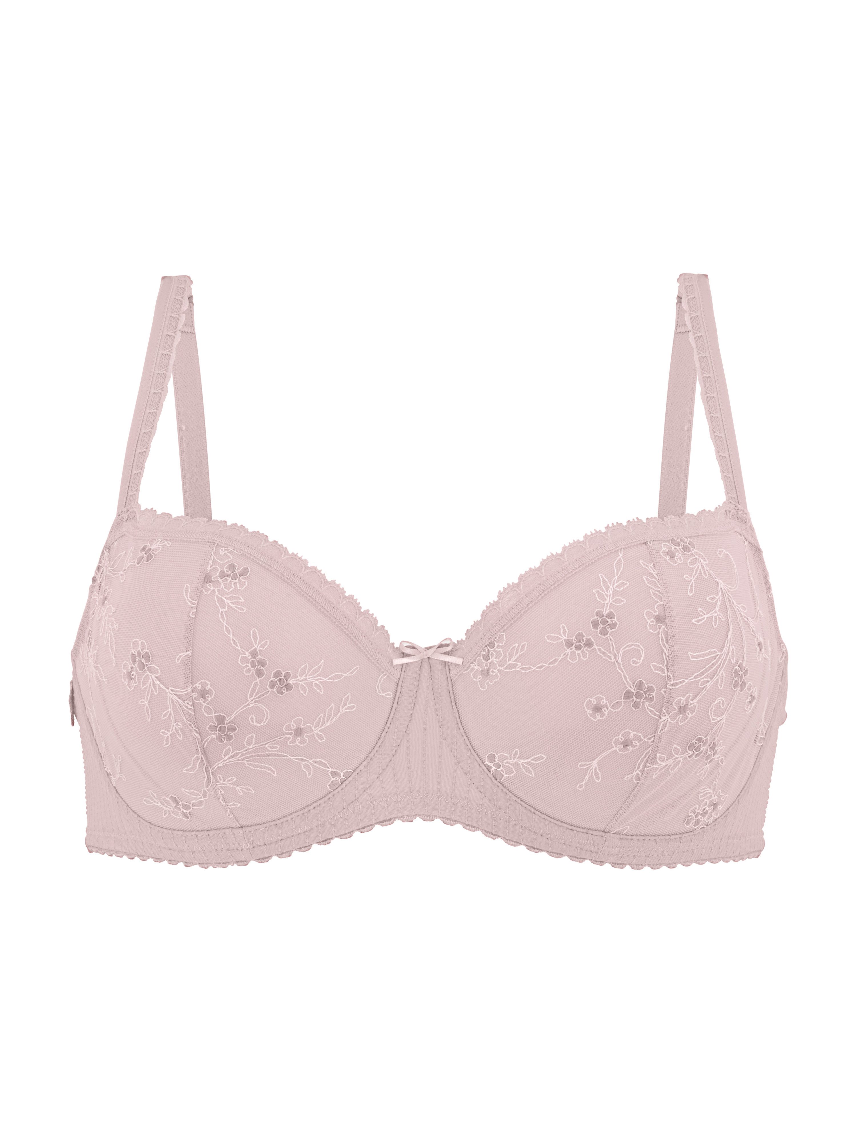 Conturelle Balconette-BH Mille Fleurs Dekorativer Außenträger ist elastisch und längenverstellbar