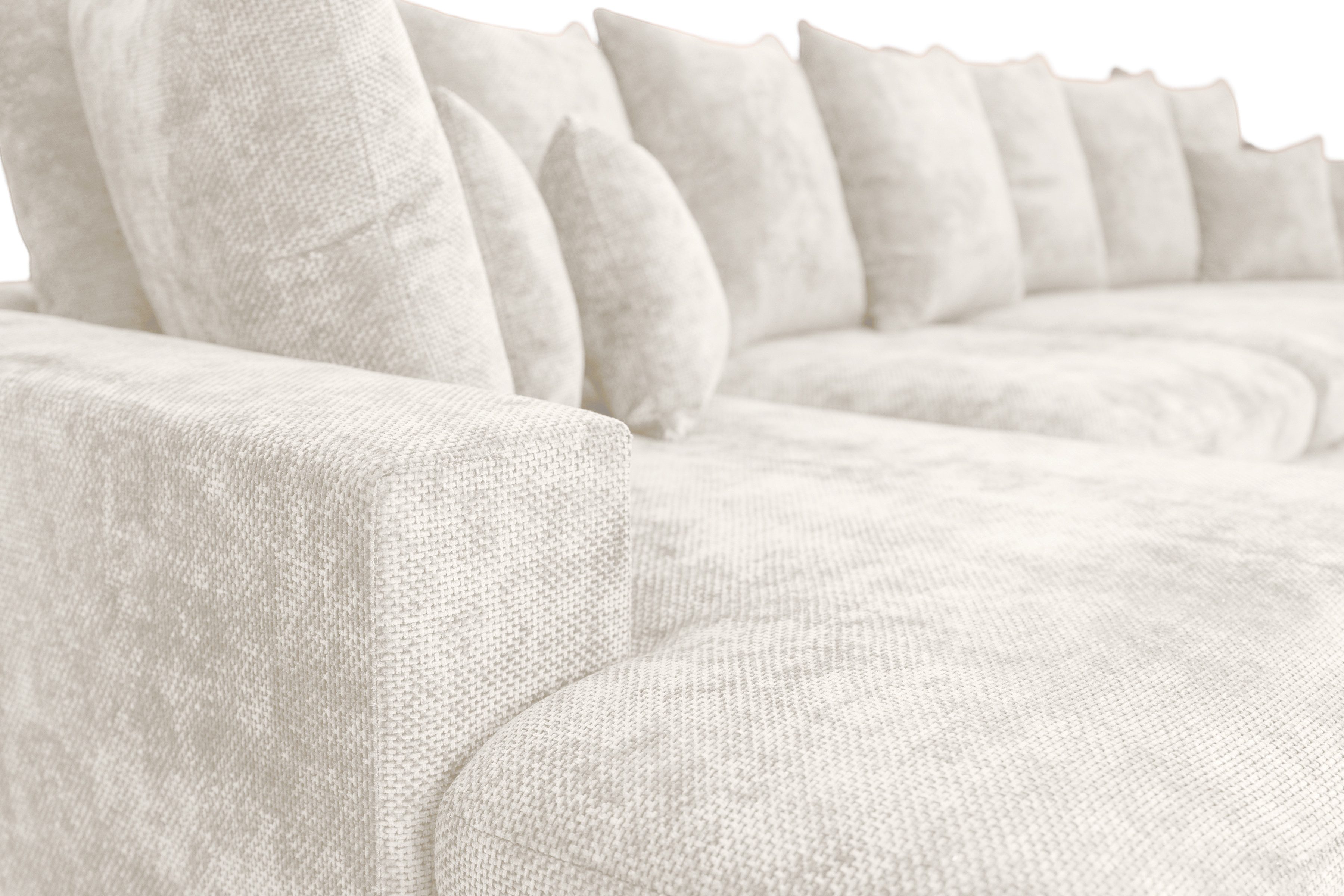 yourhouse24 Wohnlandschaft XXL SELLO U mit Schlaffunktion – HR-Kaltschaum, XXL, mit Bettkasten – Bild 3 von 5