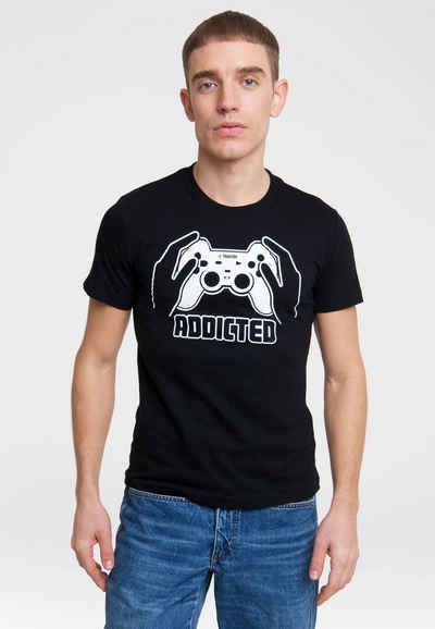 LOGOSHIRT T-Shirt ADDICTED mit Front-Print