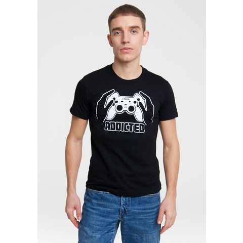 LOGOSHIRT T-Shirt ADDICTED mit Front-Print