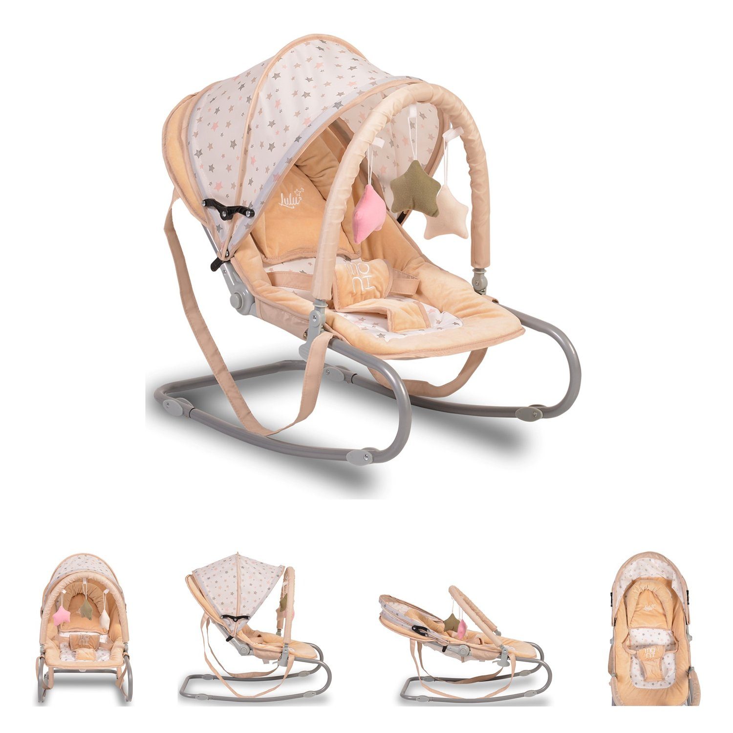 Babywippe Babywippe Lulu Spielbogen