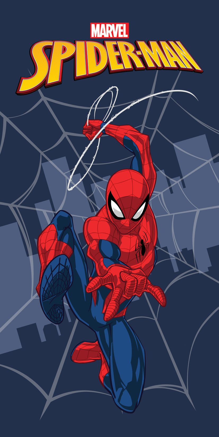 Spiderman Badetuch weiches Bade/Duschtuch Spiderman Größe: 70 x 140 cm, (1-St)