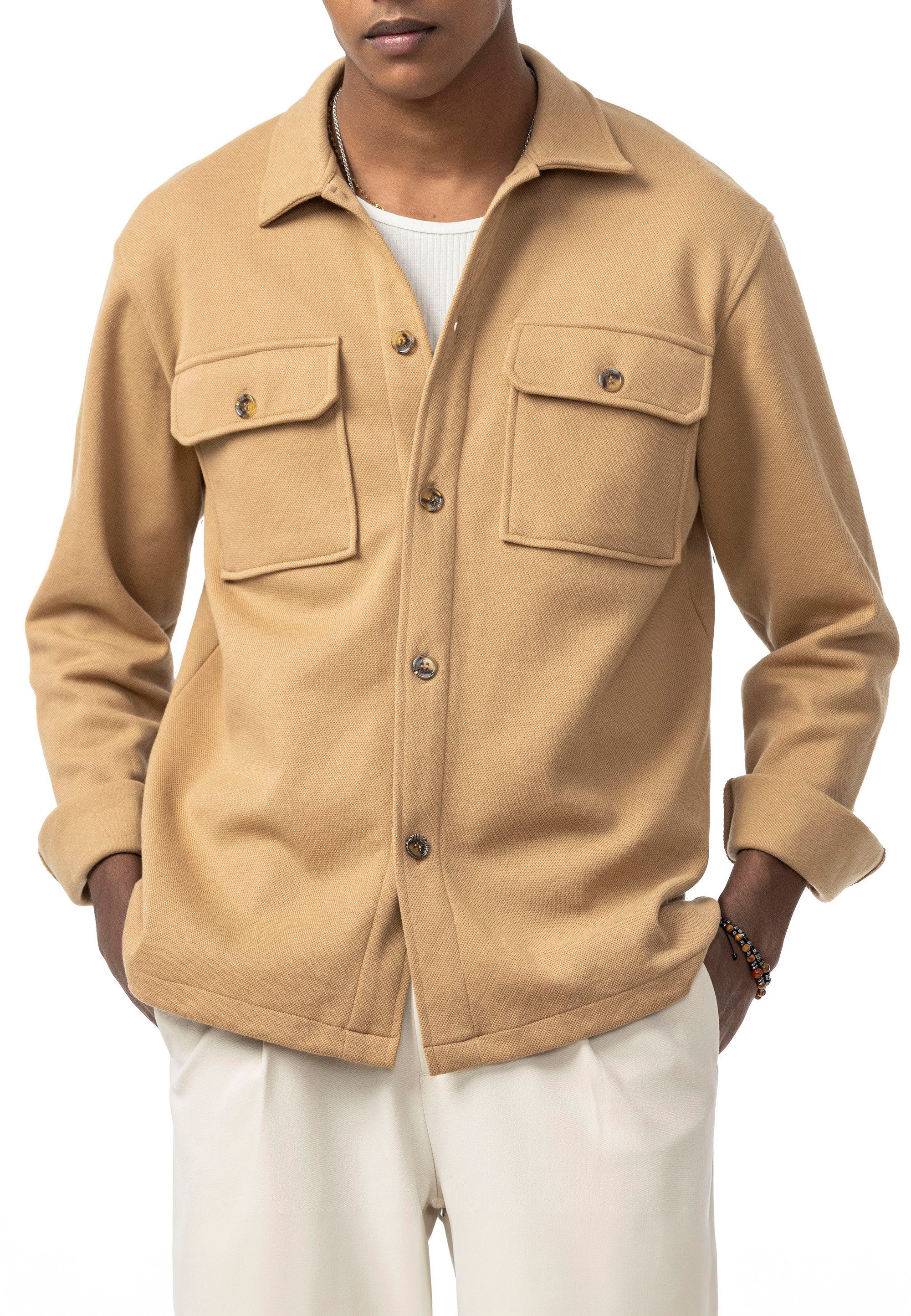 RedBridge Hemdjacke mit Brusttaschen - Stilvolles Overshirt für Freizeit un günstig online kaufen
