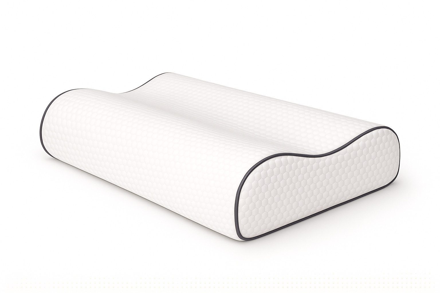 inter Kopfkissen Viscokissen Orthopädisches Nackenstützkissen Nackenkissen Memory, Füllung: Memory Schaum, Seitenschläfer, Rückenschläfer, Bauchschläfer, Viscoelastischer Schaum