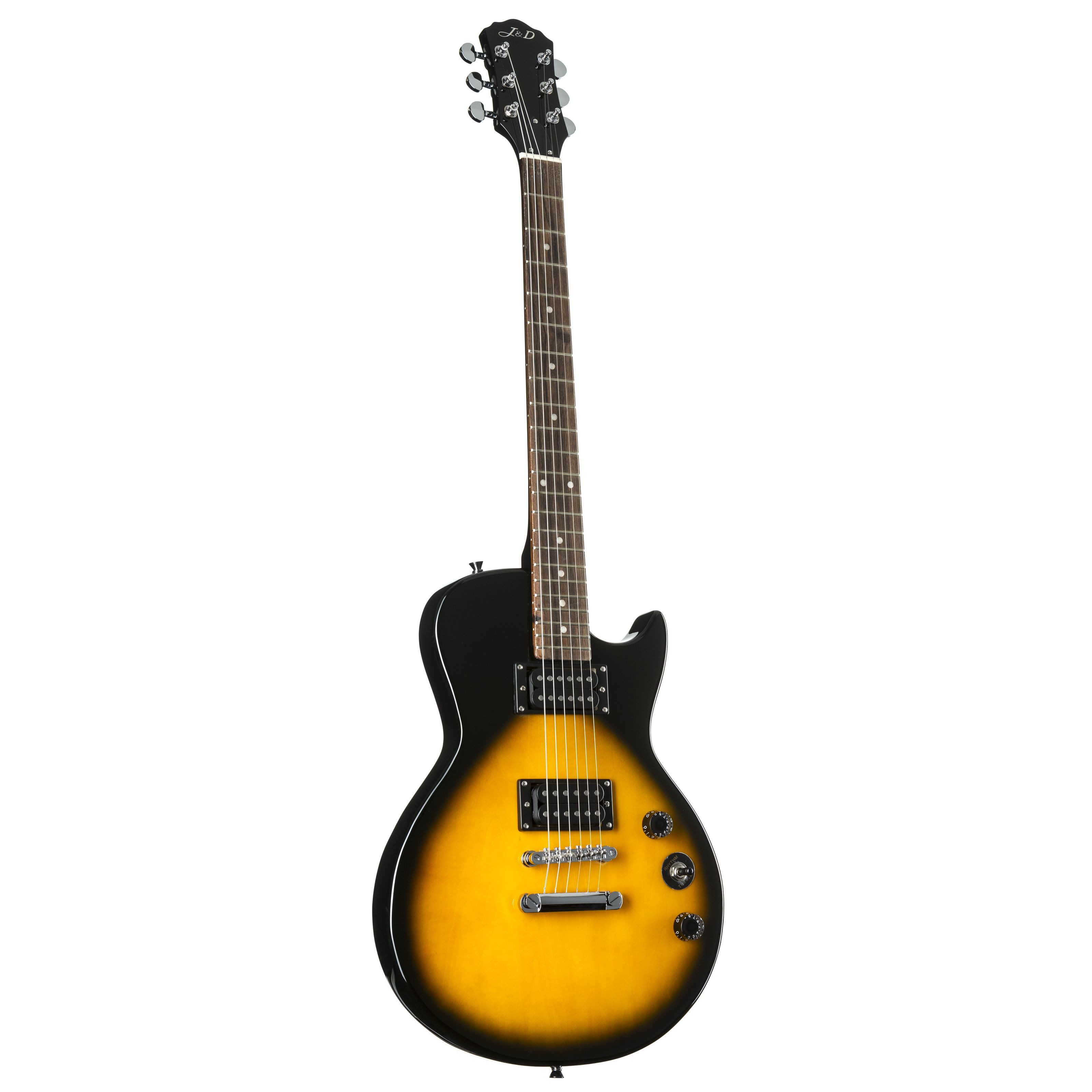 J & D E-Gitarre, E-Gitarren, Single Cut Modelle, L80 II Vintage Sunburst - Single Cut E-Gitarre