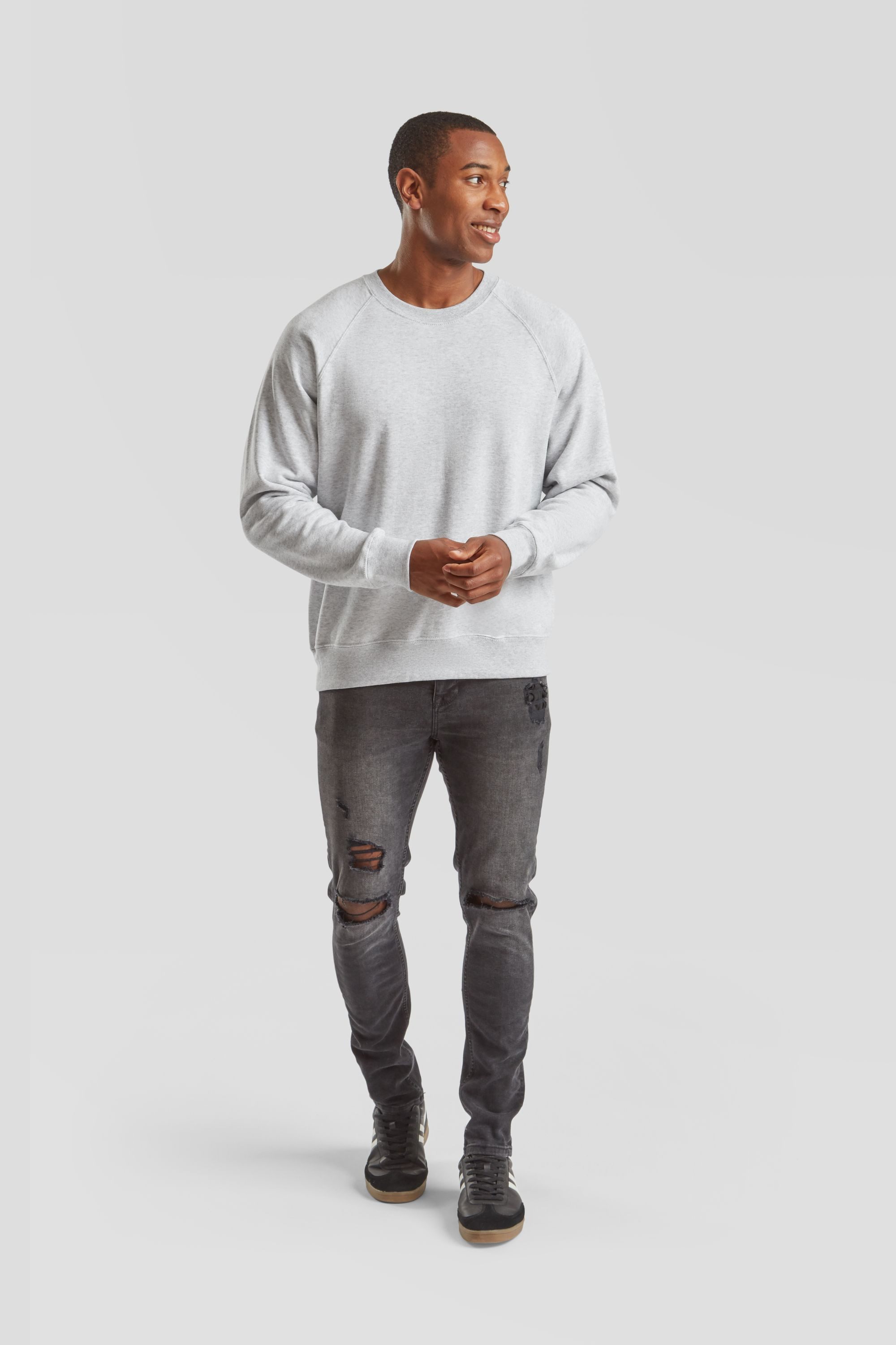 Fruit of the Loom Sweatshirt Classic Raglan Sweat – Bild 2 von 5