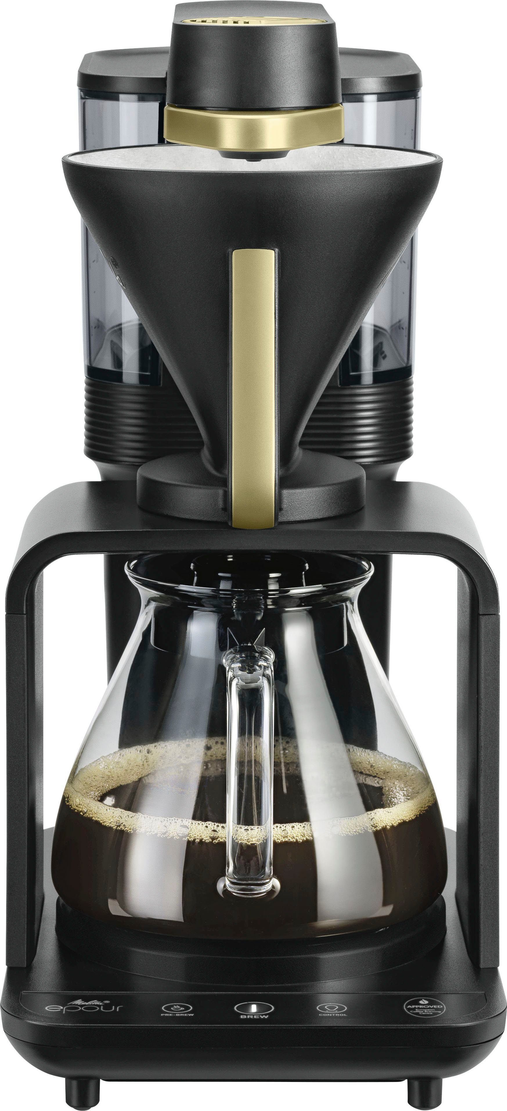 Melitta Filterkaffeemaschine 1024-12, 1l Kaffeekanne, Papierfilter 1x4