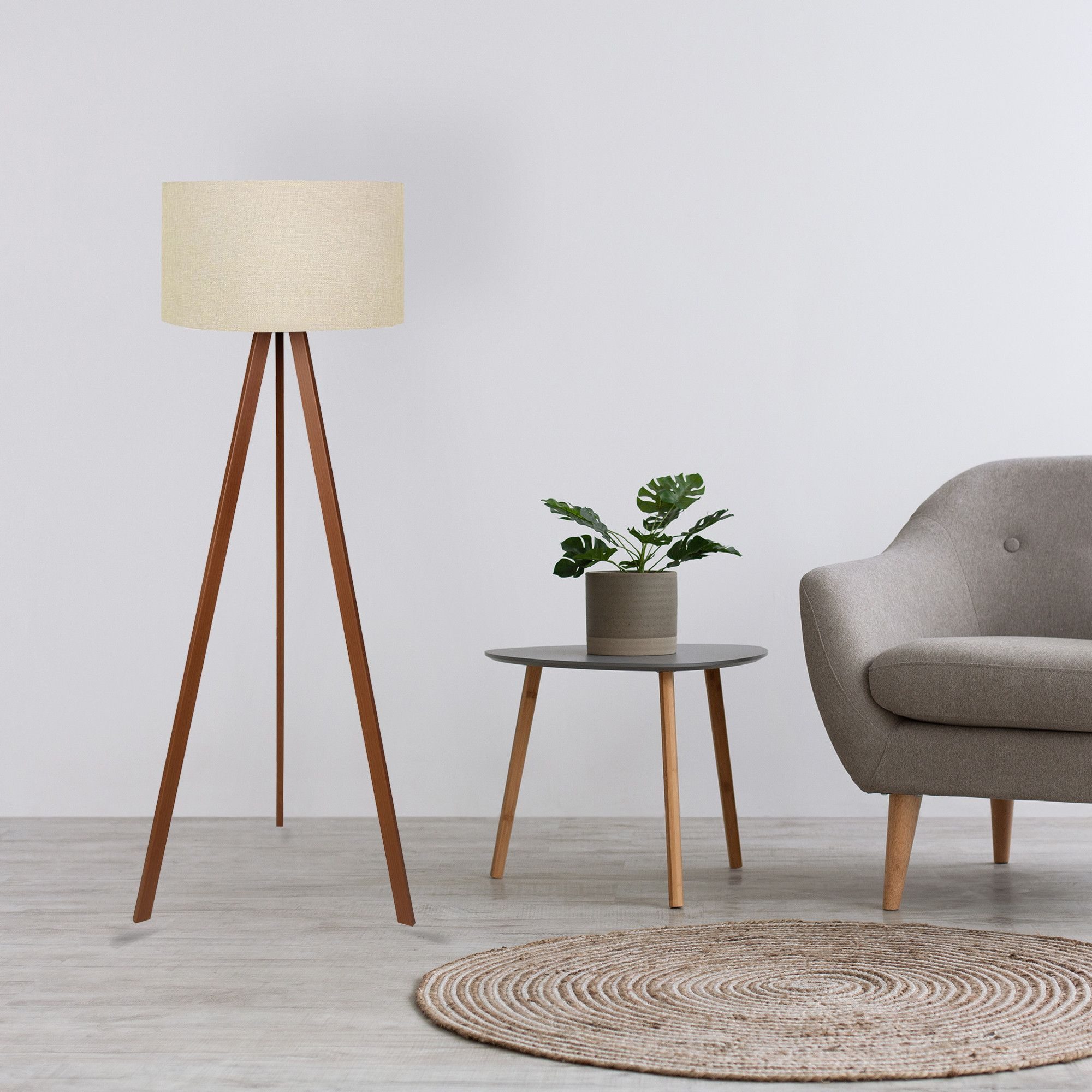 Opviq Stehlampe 100% MDF, 140 cm günstig online kaufen