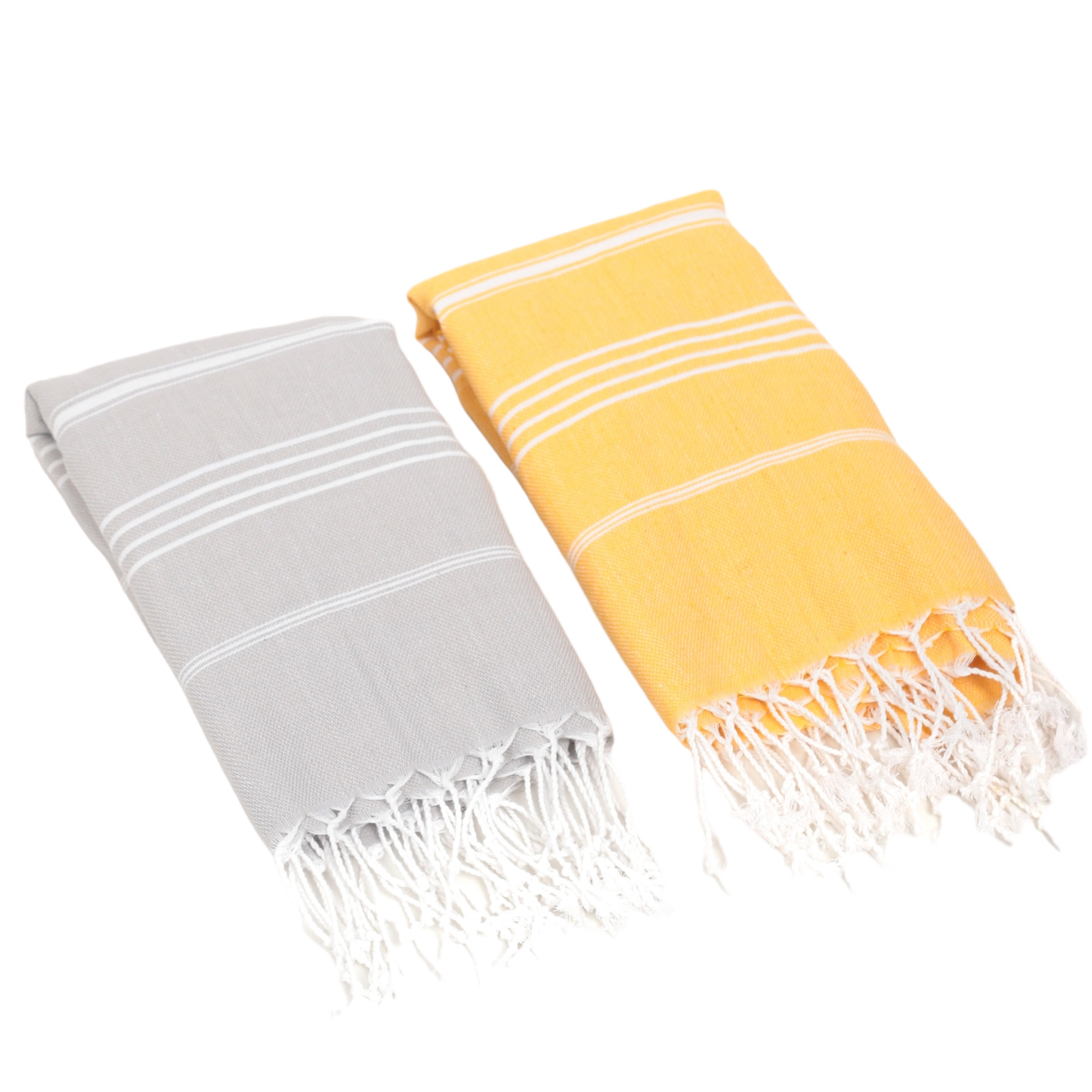 herémood Strandtuch Premium Saunatuch - Hamamtuch Set Hochwertiges 100% Baumwolle, Badetuch und Spatuch & Reisetuch - Extra Groß, Extra Leicht – Bild 2 von 5