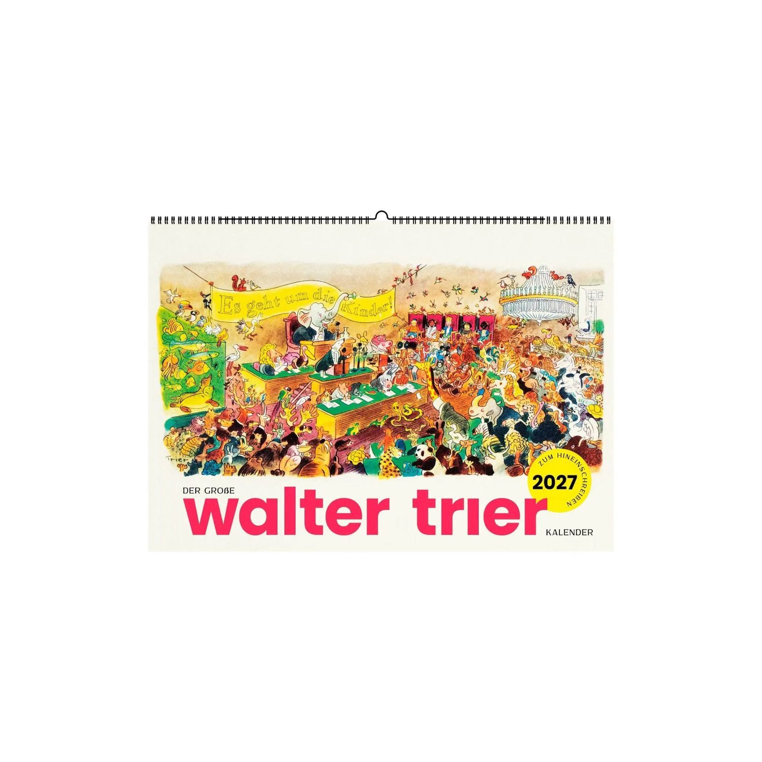 Wandkalender Der große Walter-Trier-Kalender 2027
