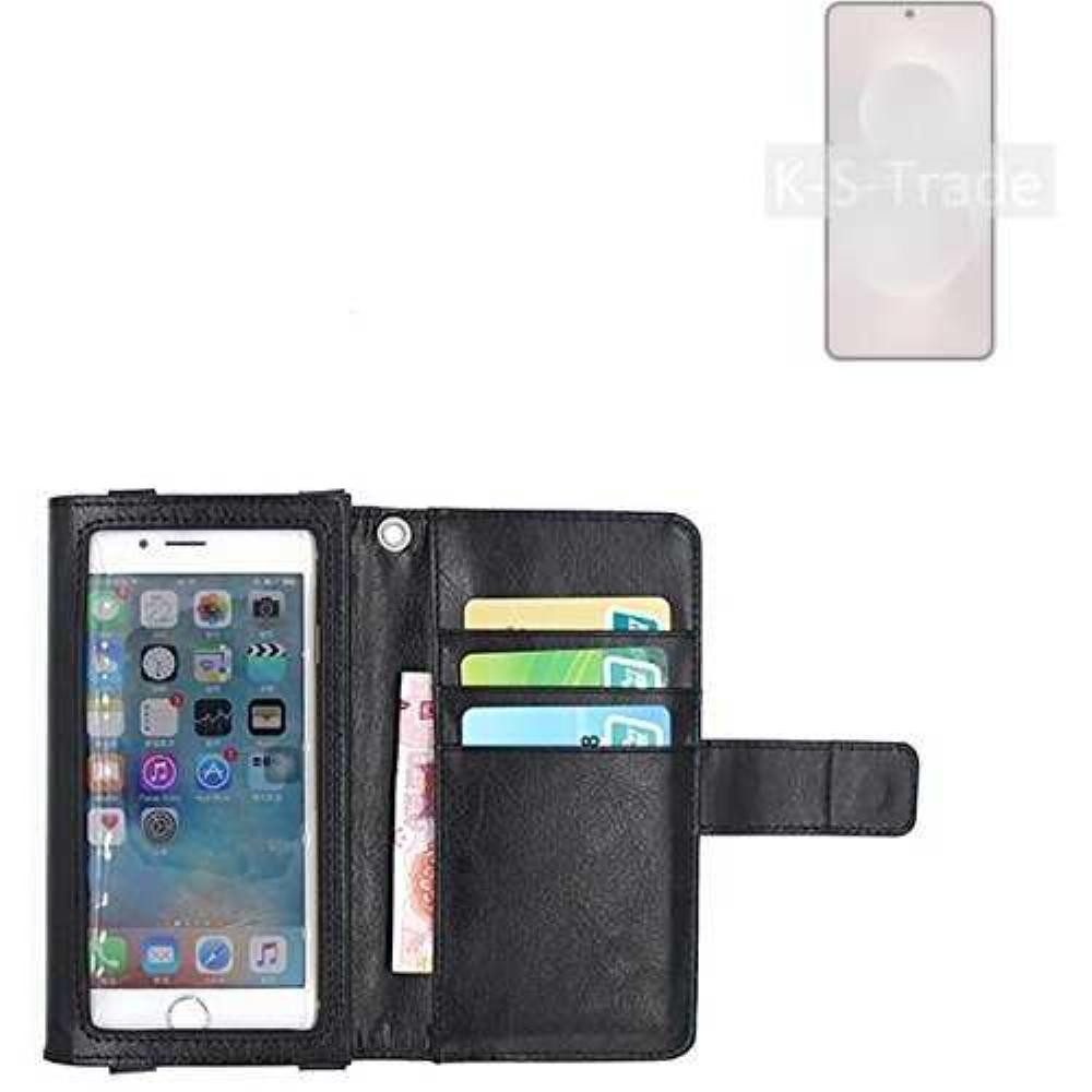 K-S-Trade Handyhülle für Samsung Galaxy S25 Edge, Handy Hülle Schutz Hülle Case mit Displayschutz / Schutzfolie