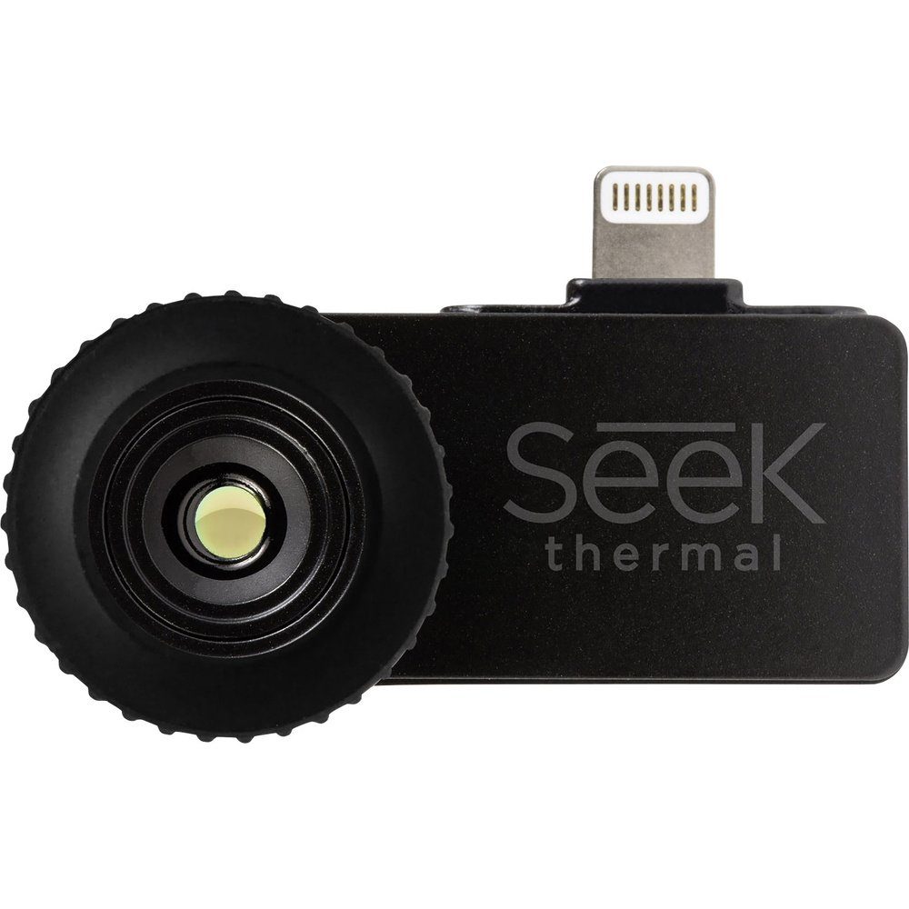 Seek Thermal Wärmebildkamera Seek Thermal Compact iOS Handy Wärmebildkamera -40 bis +330 °C 206 x, Compact iOS