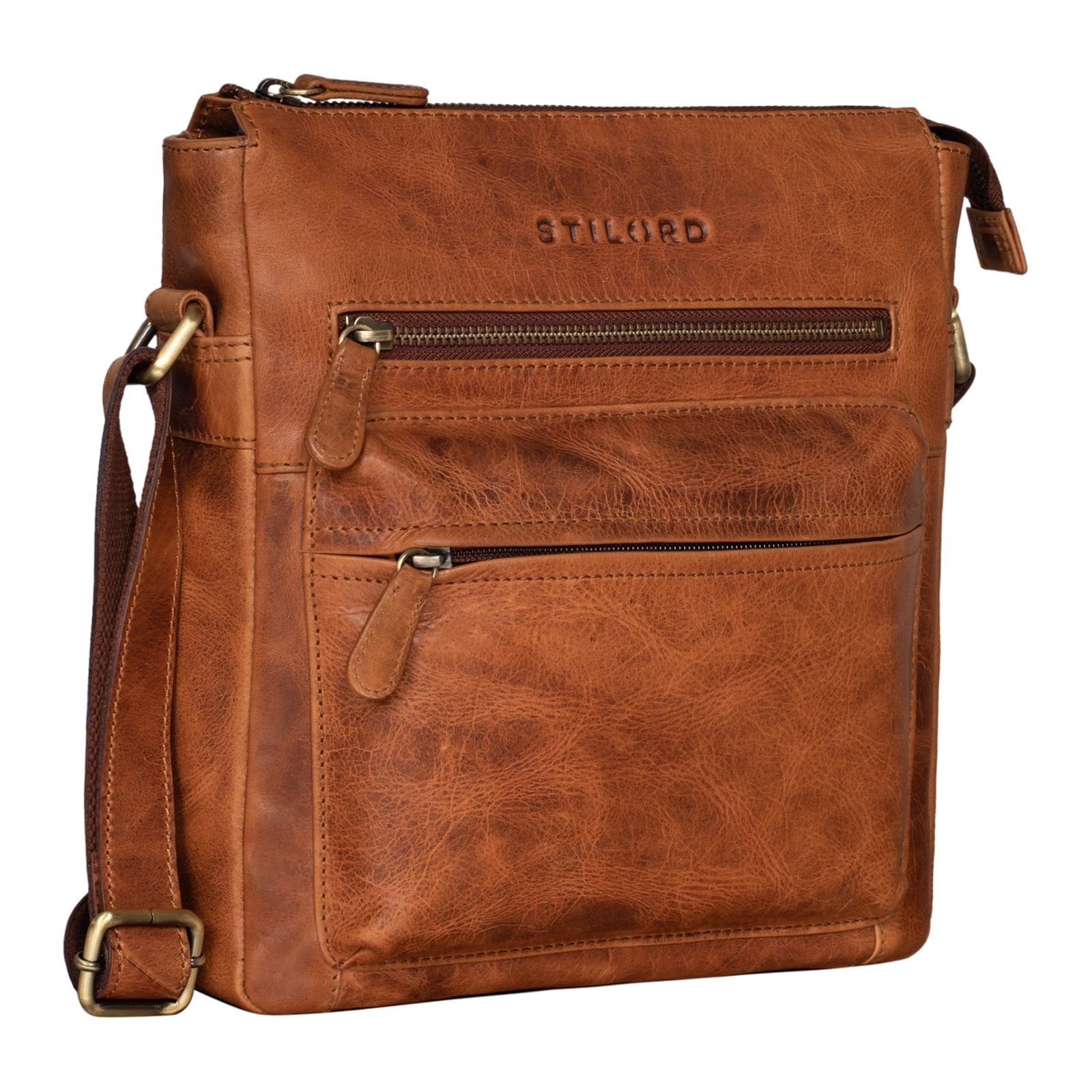 Handtasche STILORD "Mae" Umhängetasche Damen Leder