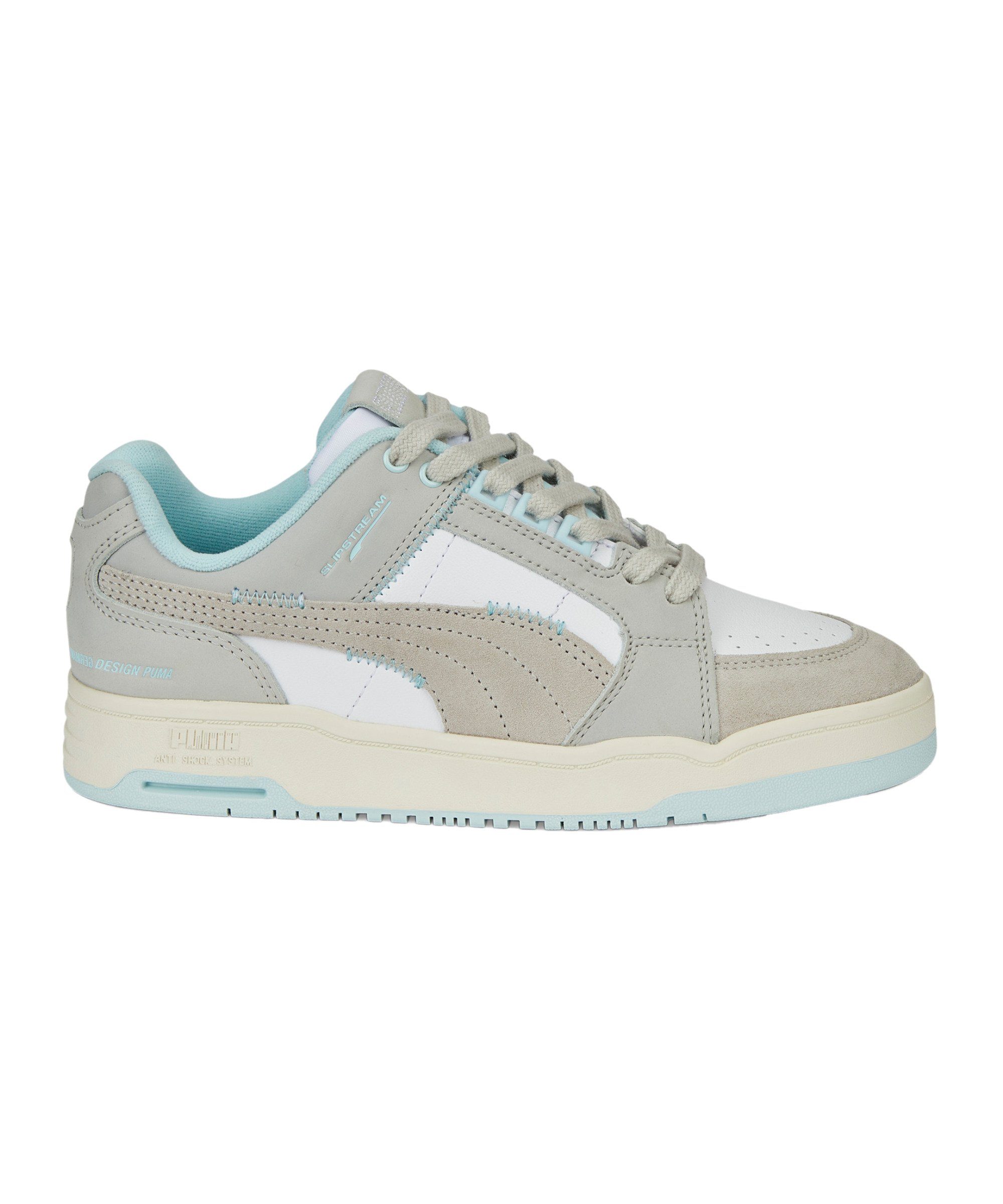 PUMA Slipstream Lo Stitched Up Sneaker Damen Weiß Sneaker