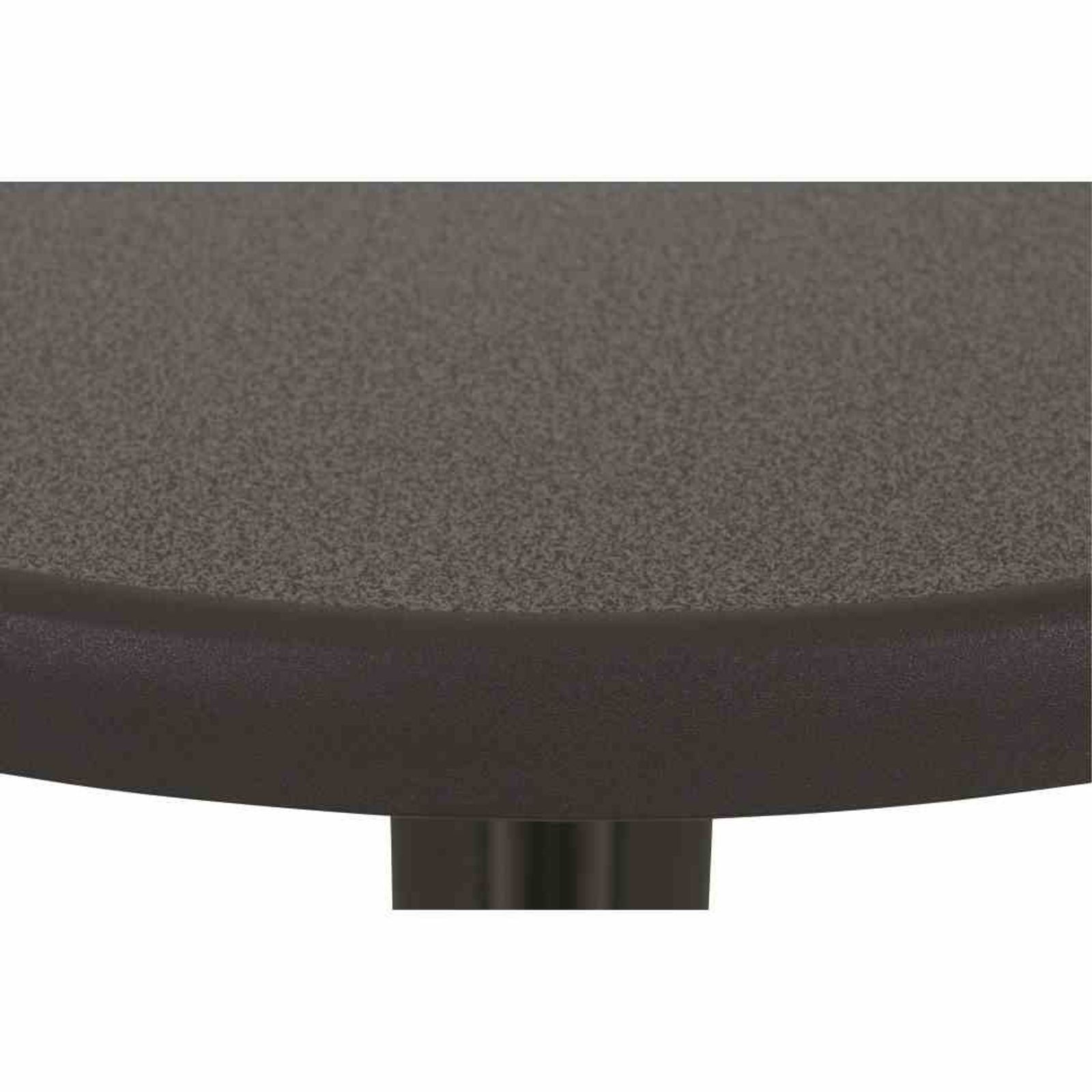 MFG Freizeitmöbel Gartentisch Bistrotisch Ø 60 cm, anthrazit 3-Bein-Gestell, Platte Punti