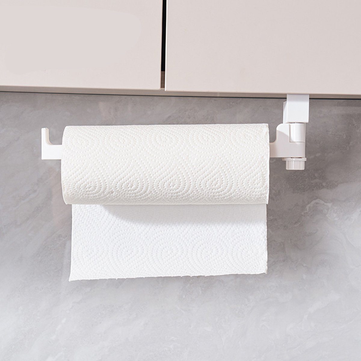 CTGtree Toiletten-Ersatzrollenhalter Papierhandtuchhalter Wand Verstellbarer Handtuchhalter