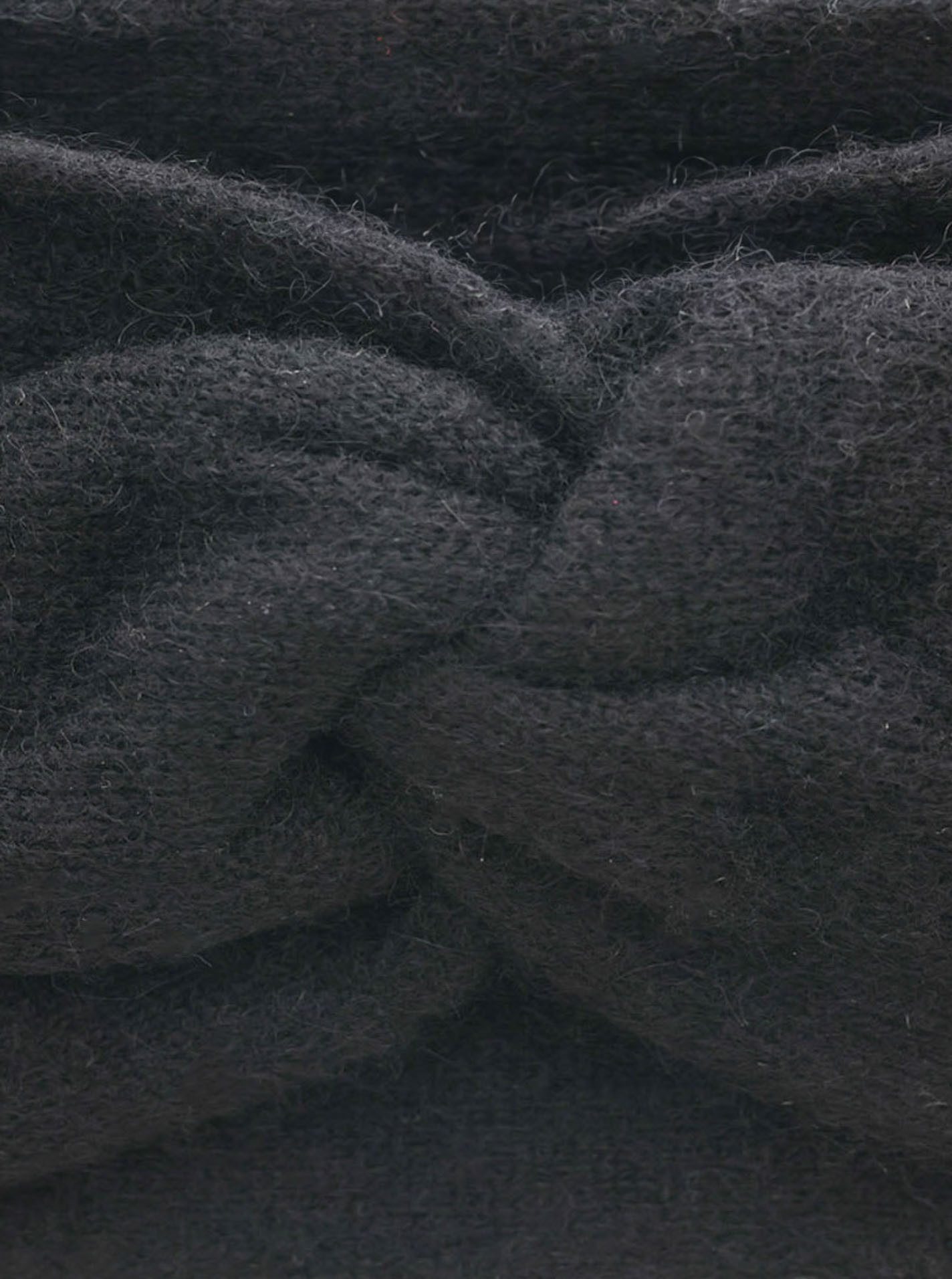 Zwillingsherz Stirnband "Classic" Knoten vorn, Cashmere, Feinstrick günstig online kaufen