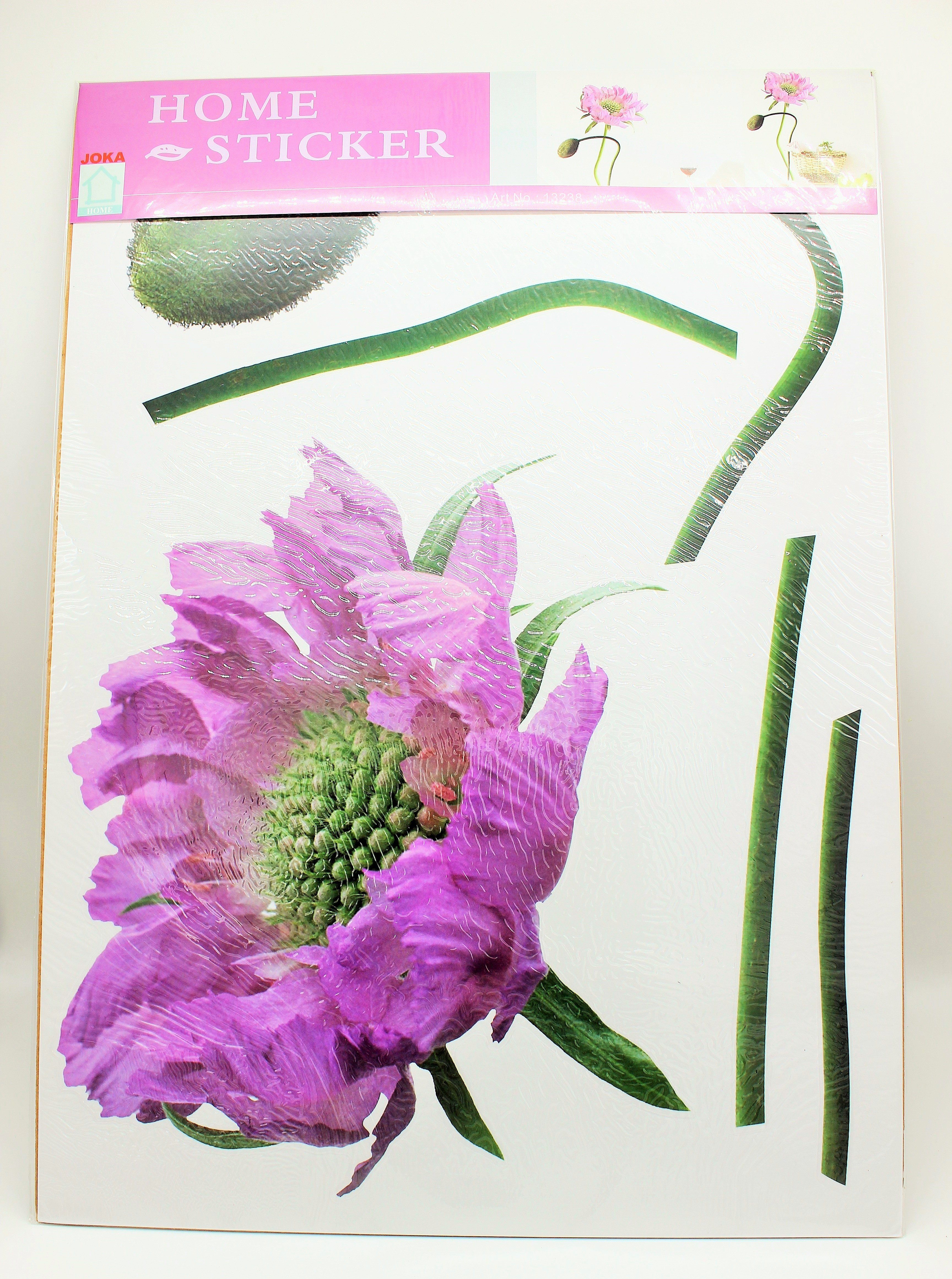 Luna24 simply great ideas... Wandtattoo Wandsticker Wandtattoo "Lila Blüte" Tolles Wandtattoo als Blume