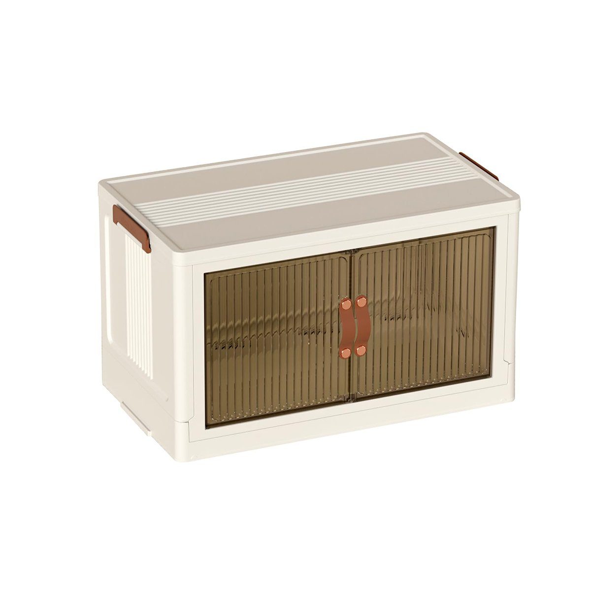 Simloveve Aufbewahrungsbox Stapelbare Aufbewahrungsbox mit Deckel,Schrank günstig online kaufen