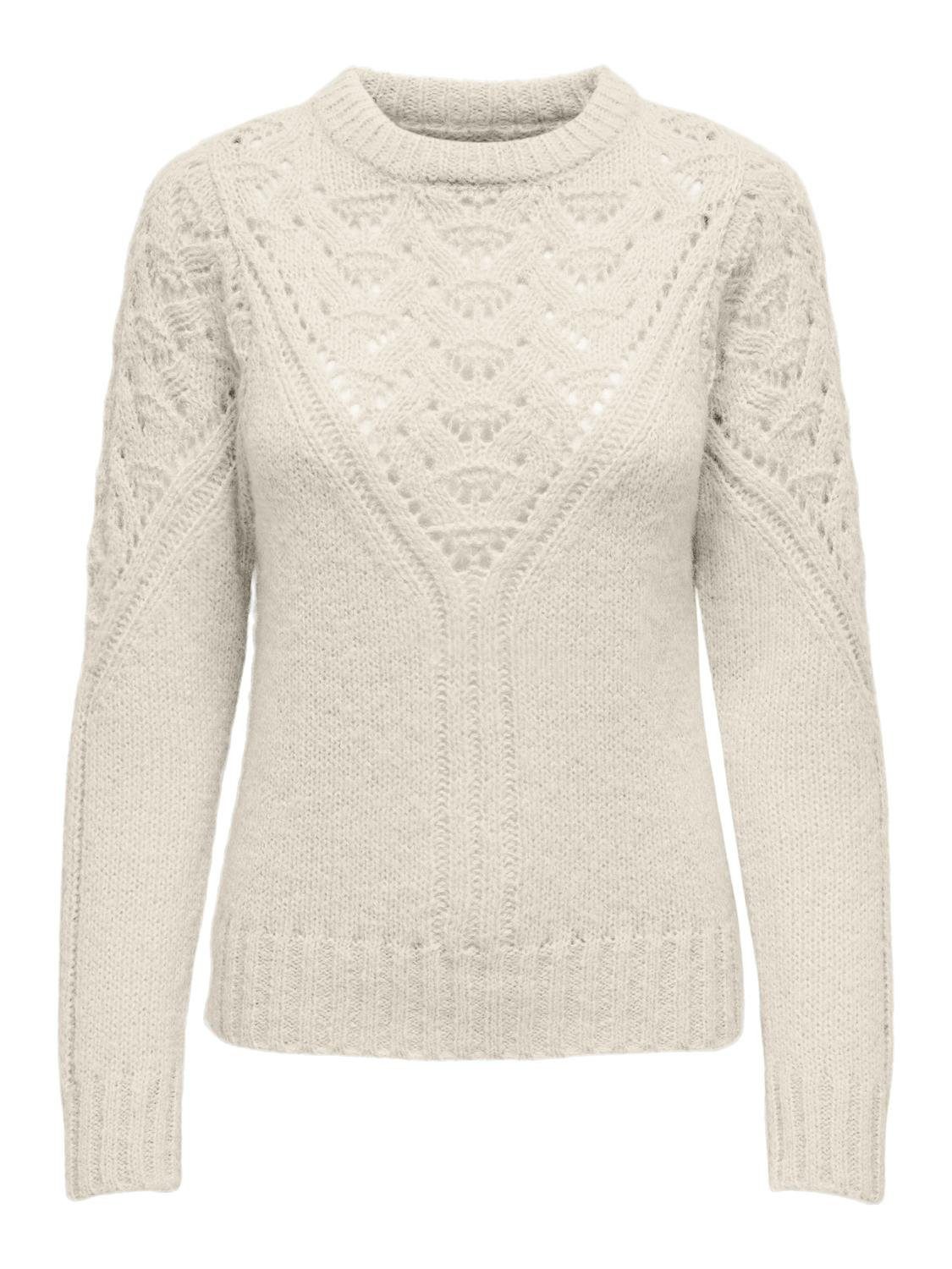 ONLY Rundhalspullover ONLALPINA L/S LIFE O-NECK günstig online kaufen