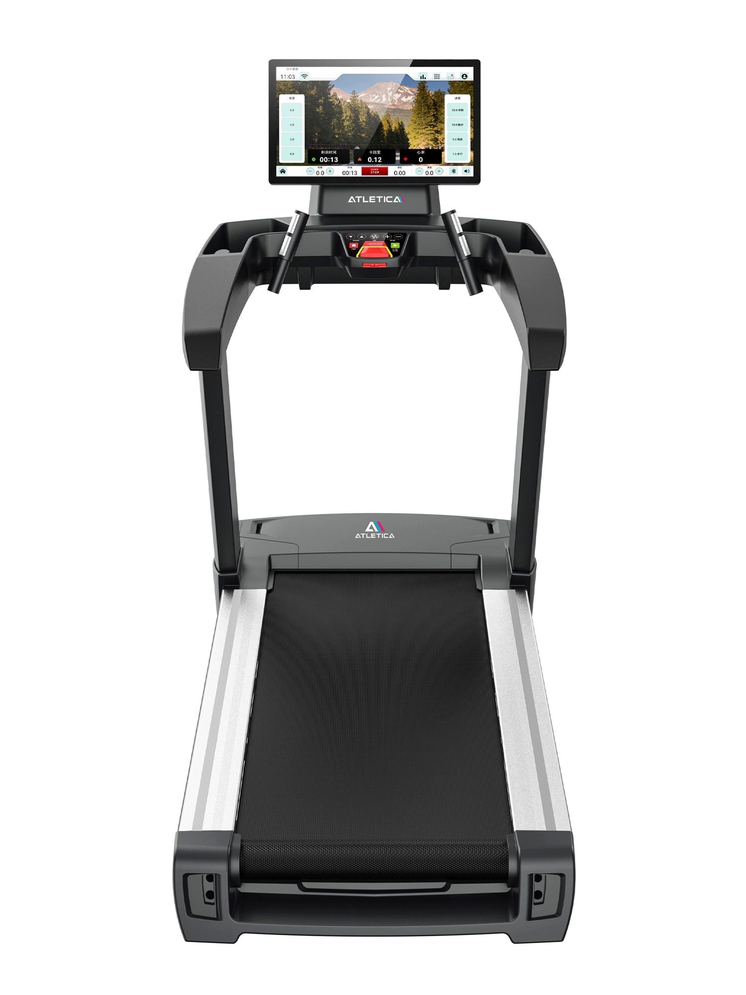 ATLETICA Laufband SprintMaster PRO I High End Laufband mit Android Cockpit