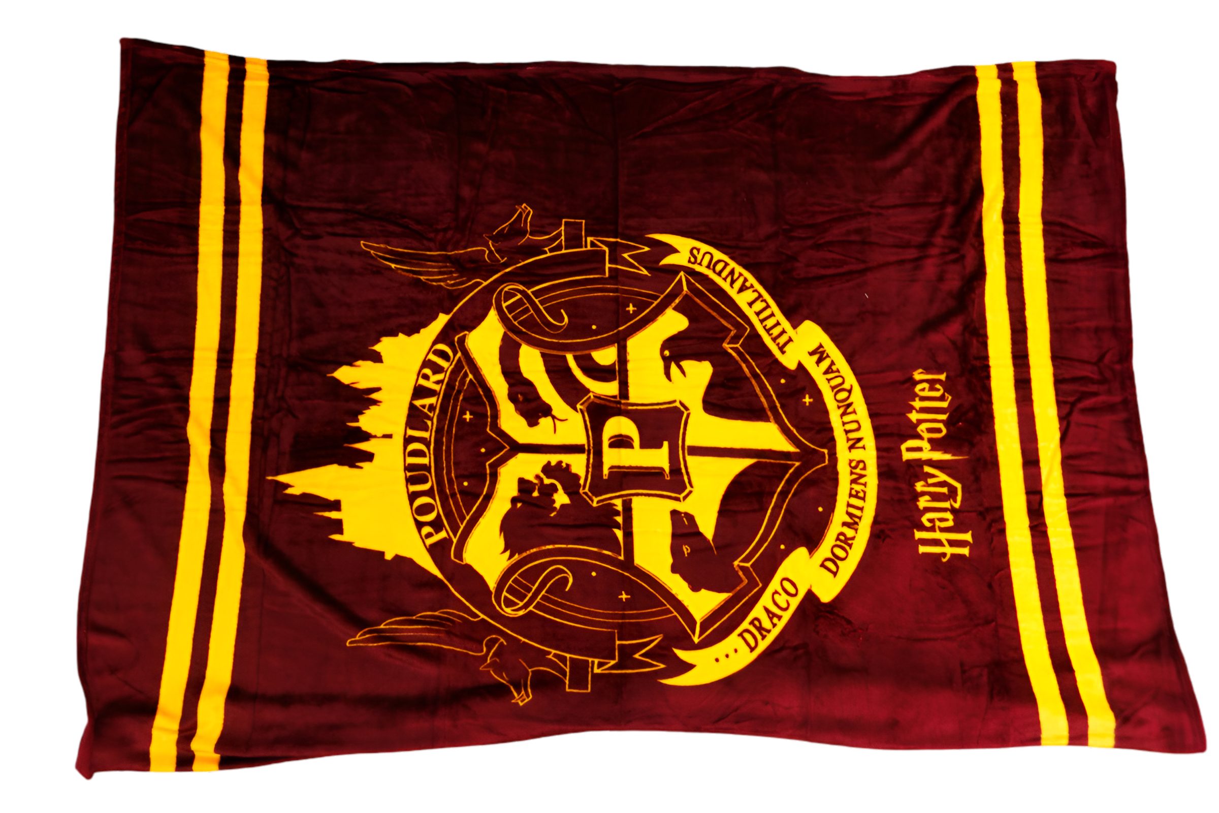 Wohndecke Harry Potter Hogwarts Flanell Wohndecke warme Kuscheldecke 130x160 cm, Harry Potter