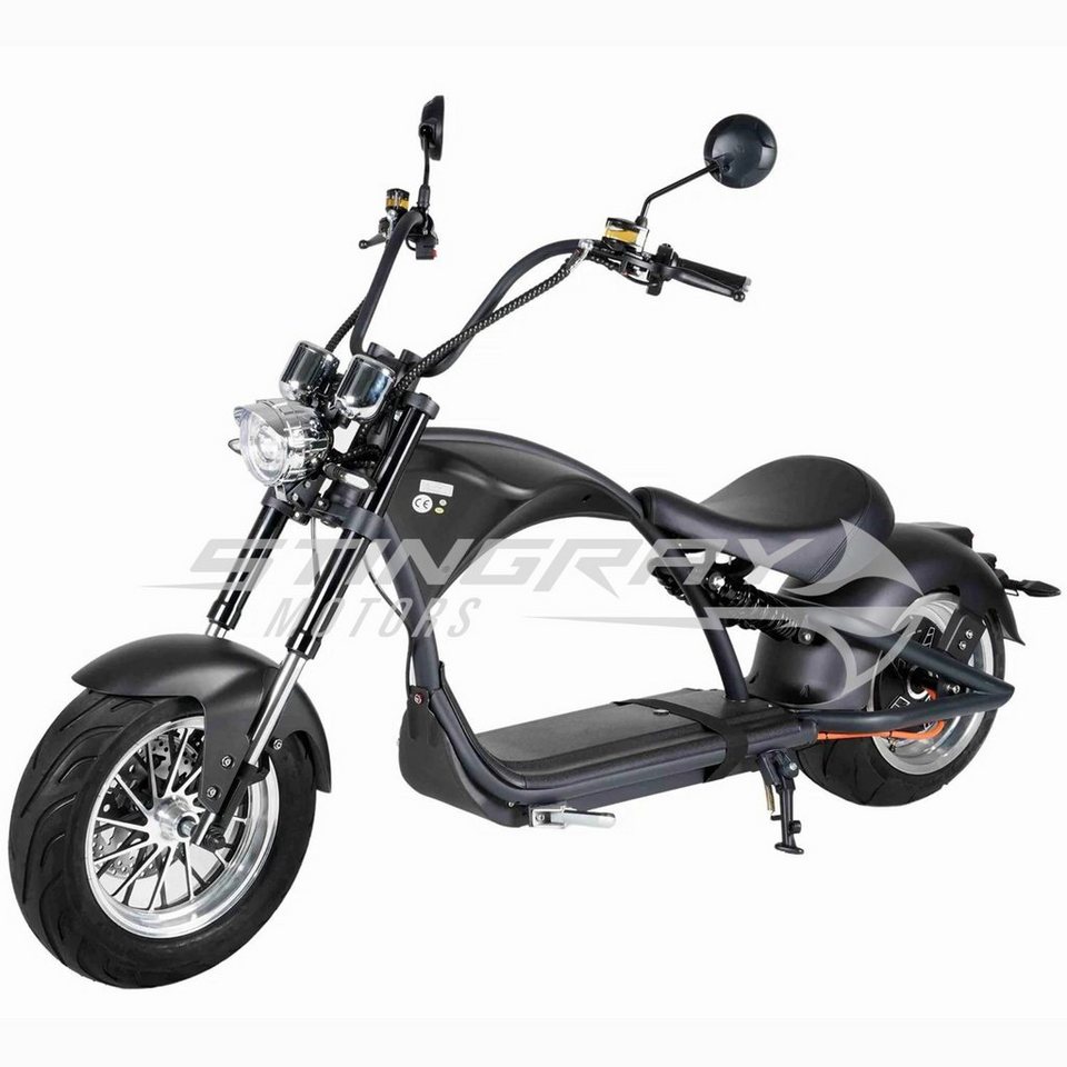 3kw, / W, 3000,00 Motors Harley Stingray 30Ah km/h, E- Chopper E-Motorroller 50 M1P, km/h 45 Elektroroller
