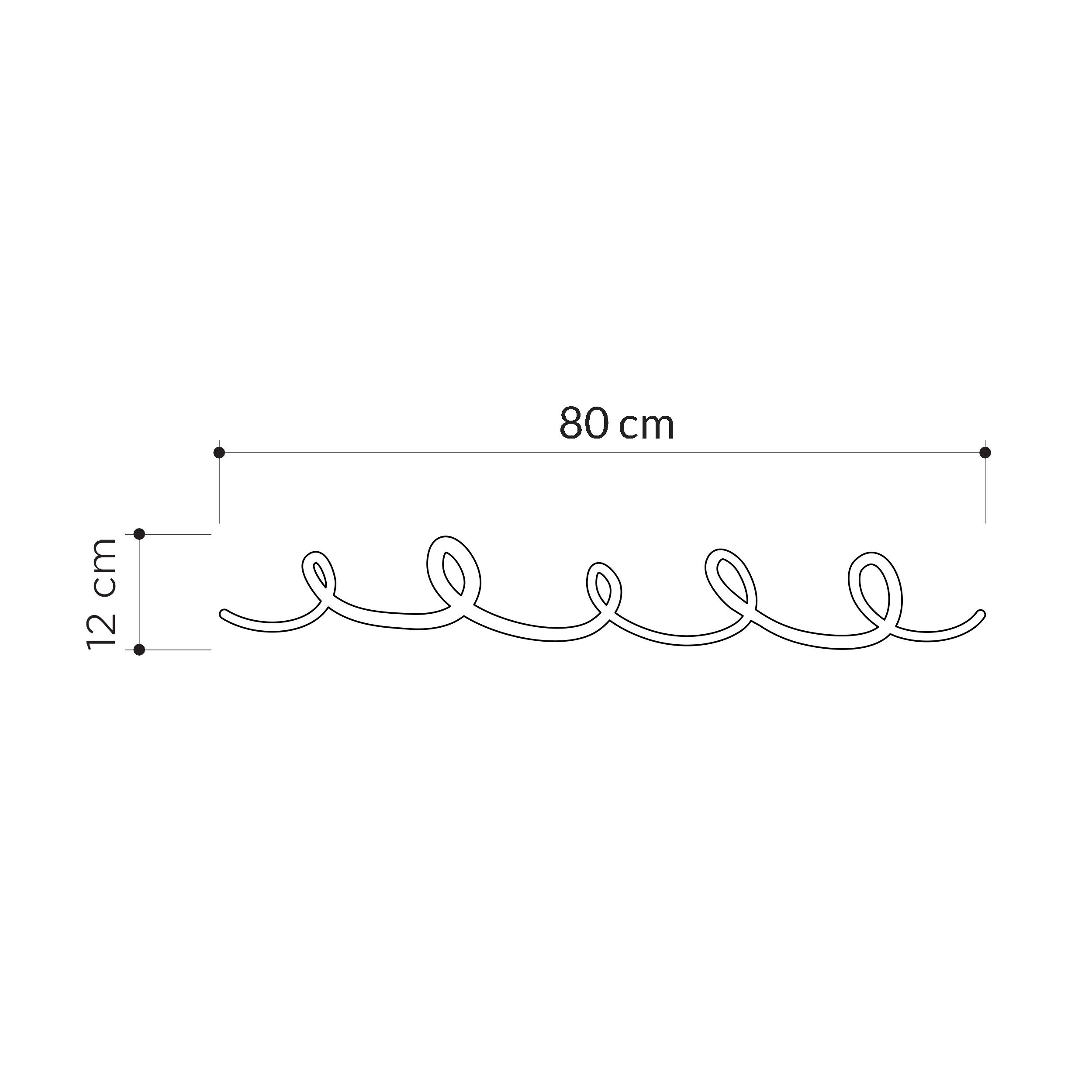 Decortie Wandhaken Sing, Wandhaken aus Metall