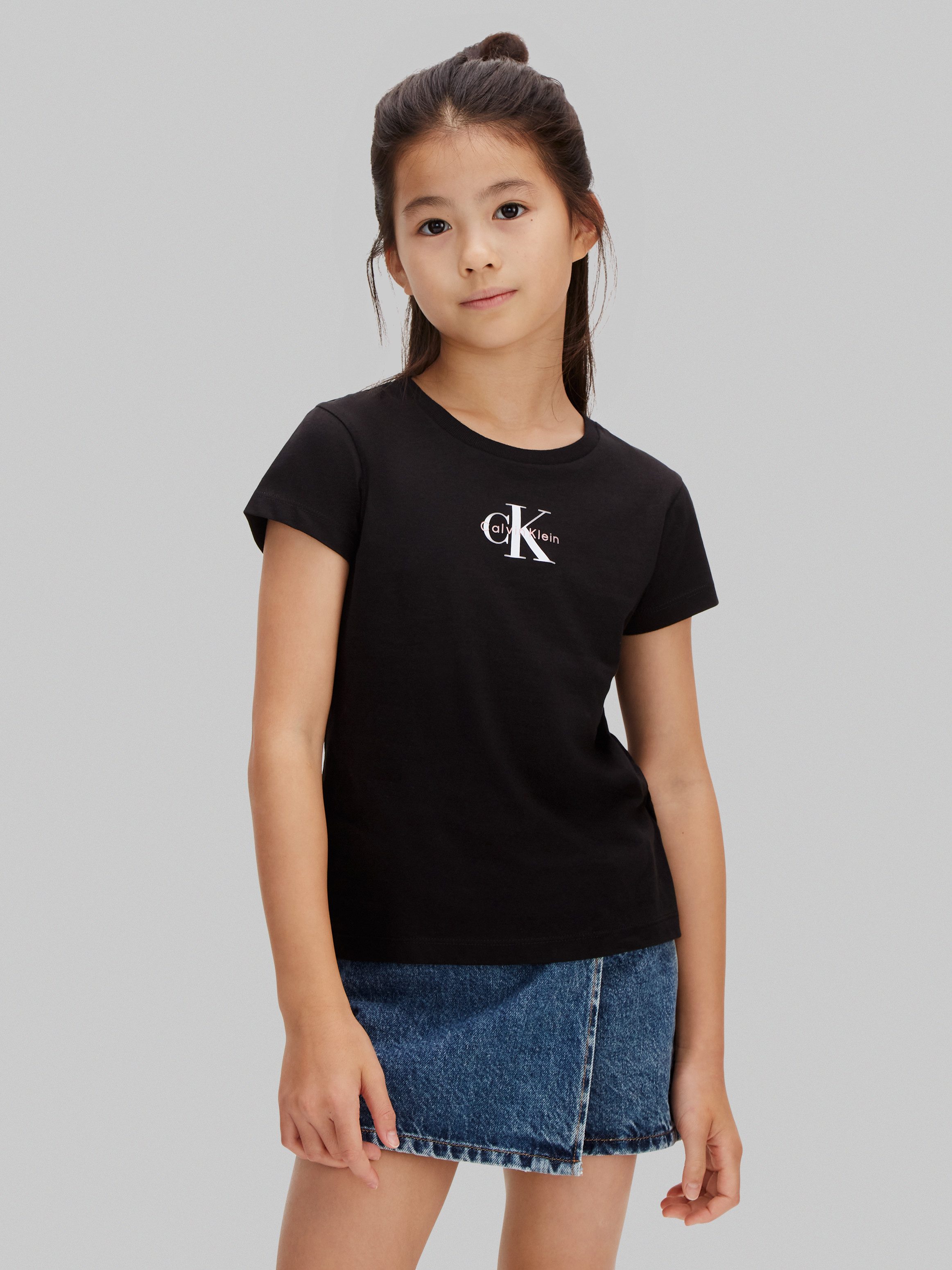 Calvin Klein Jeans T-Shirt MICRO MONOGRAM TOP Regular fit für Kinder