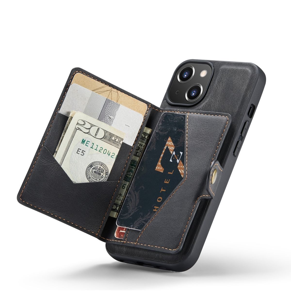 König Design Handyhülle Apple iPhone 14, Schutzhülle Schutztasche Case Cover Etuis Wallet Klapptasche Bookstyle