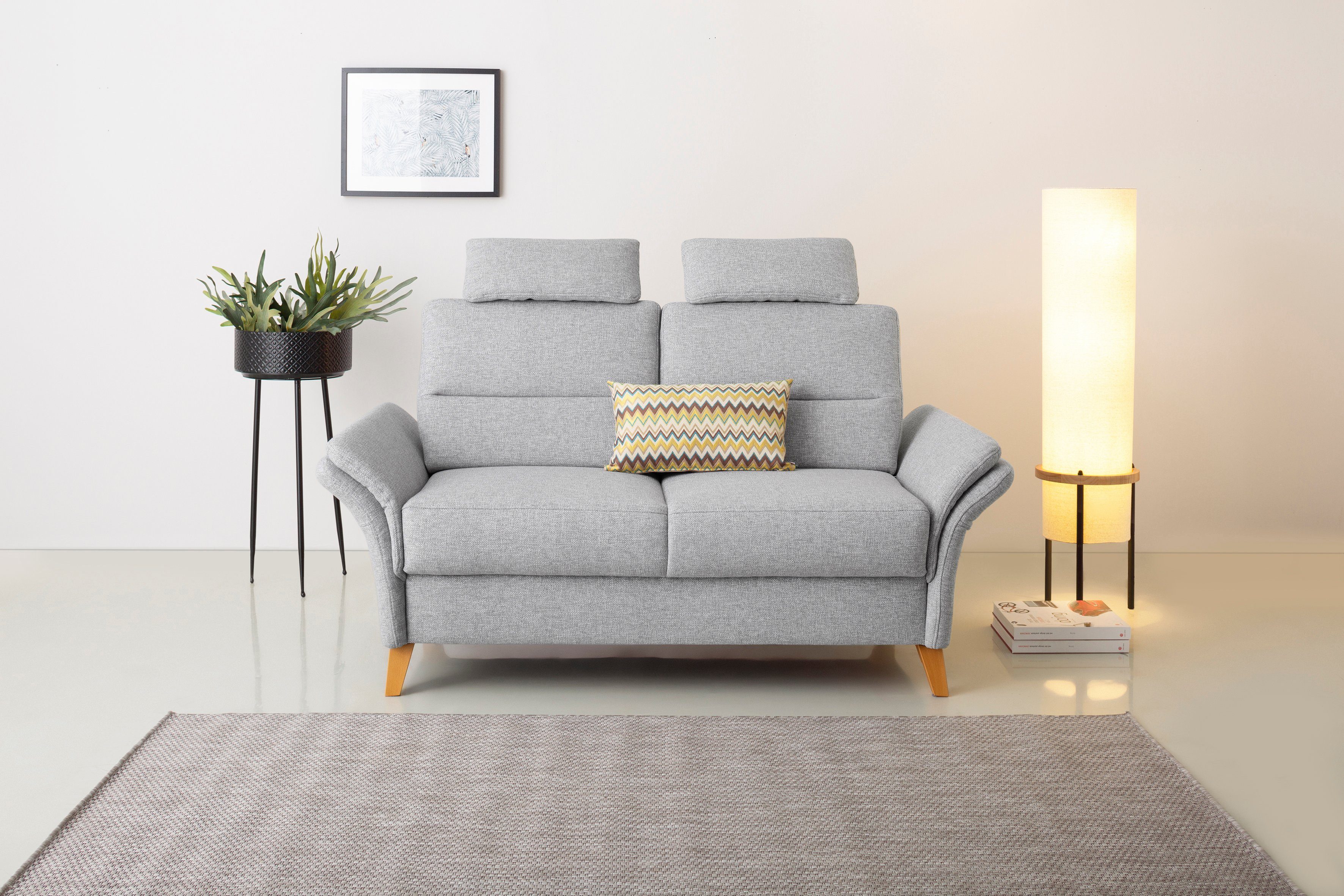 Home affaire 2-Sitzer "Westerland" Federkern-Polsterung. wahlweise mit Arml günstig online kaufen