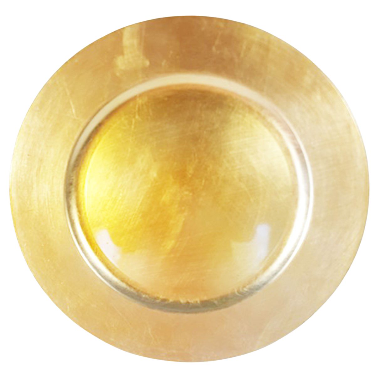 Annastore Platzset 6 x Platzteller aus herrlich schimmerndem Melamin Ø 33 cm - Dekoteller, Unterteller wiederverwendbar Dekoteller