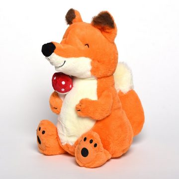 Mr. & Mrs. Panda Kuscheltier Fuchs Fliegenpilz - Orange - Geschenk, Plüsch, Stofftier, Kuscheltier (1-St), Superflauschig