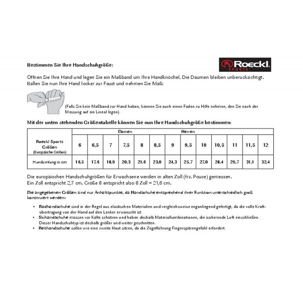 Roeckl Fahrradhandschuhe Handschuhe Bike Performance Bamberg Accessoires
