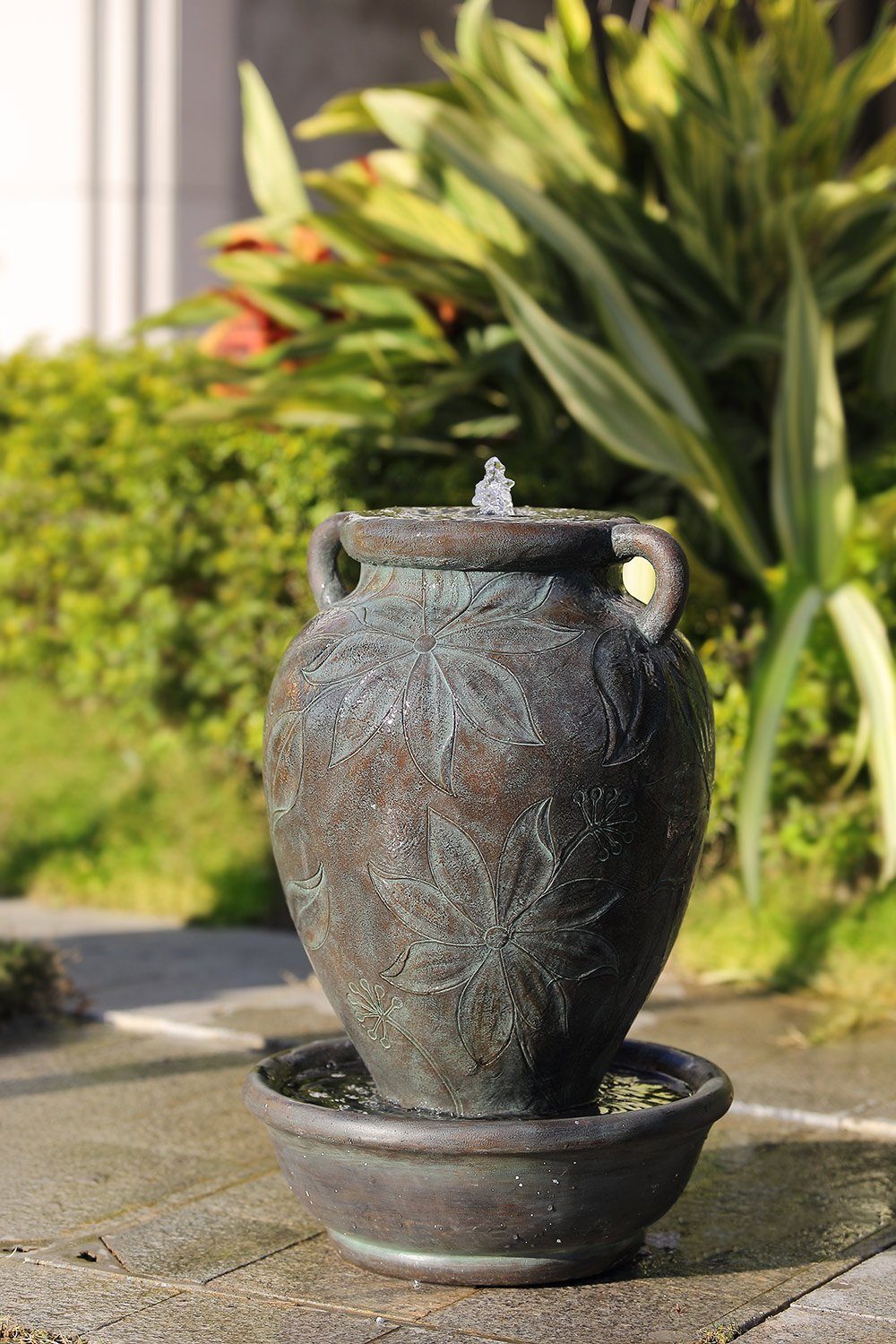 Köhko Gartenbrunnen Köhko Springbrunnen "Meißen" 13001 Gartenbrunnen Terrassenbrnnen