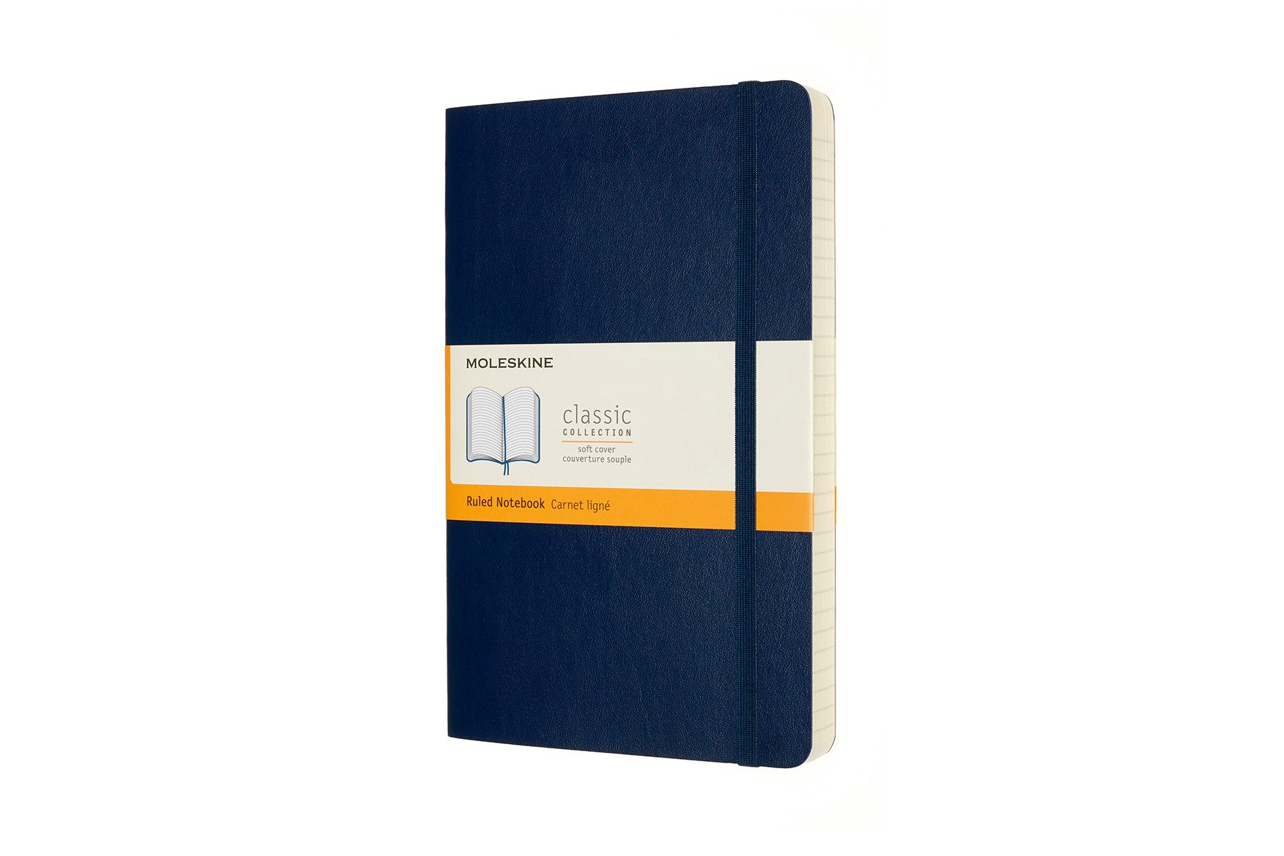 MOLESKINE Notizbuch, Classic Expanded mit weichem Einband - Groß (13x21) - 70g-Papier