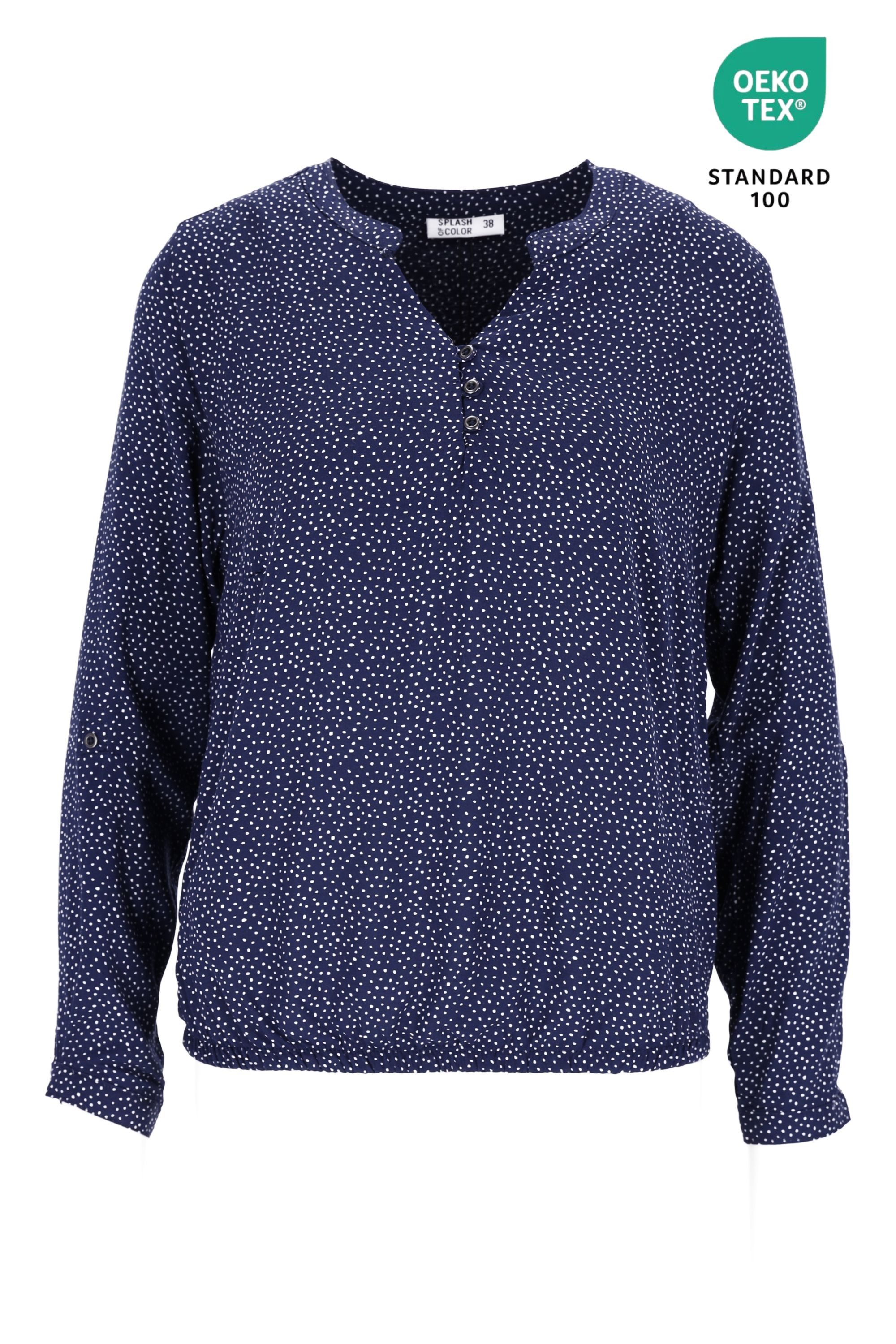 SPLASH OF COLOR Klassische Bluse